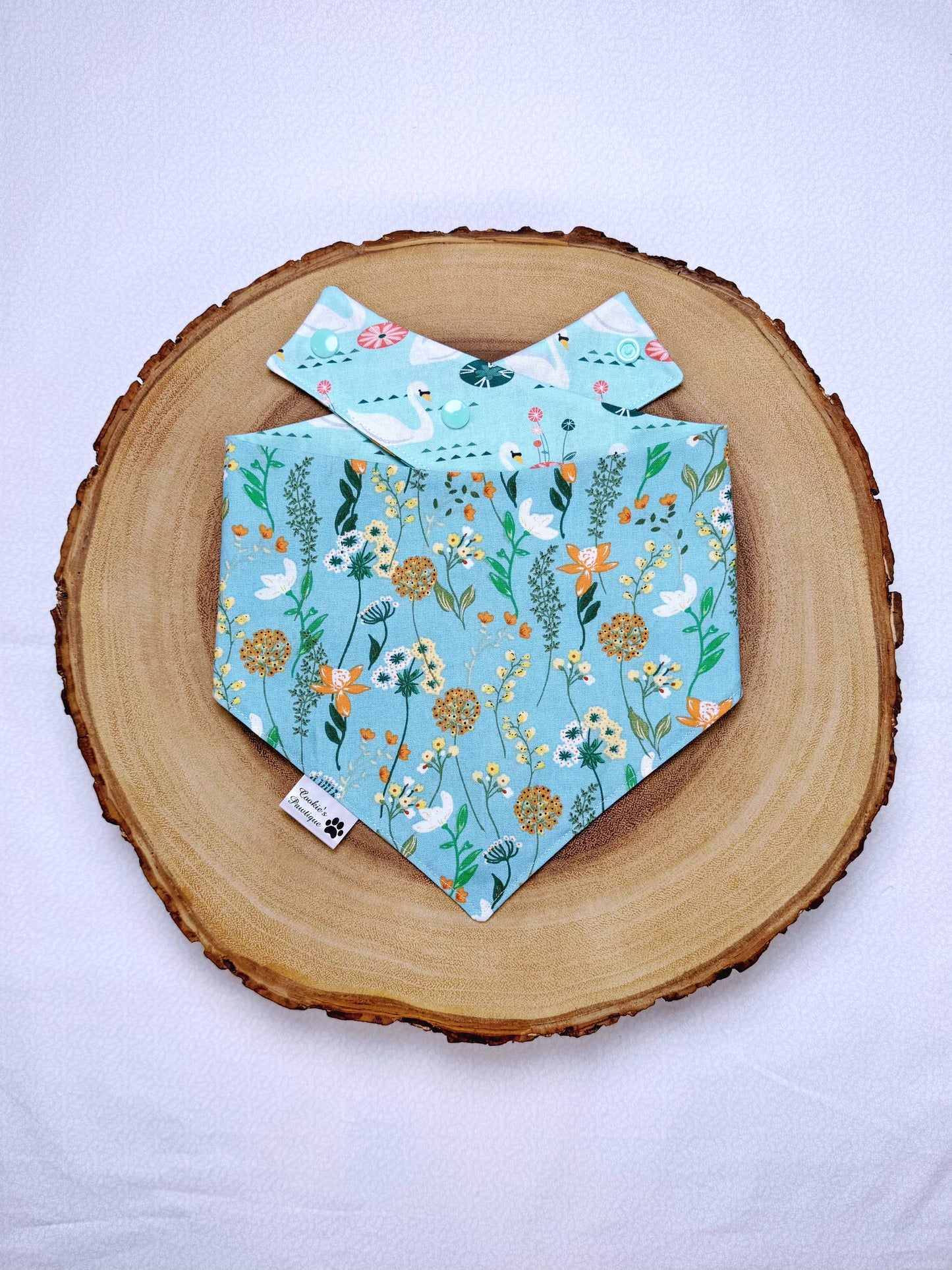 Lakeside Swans Bandana