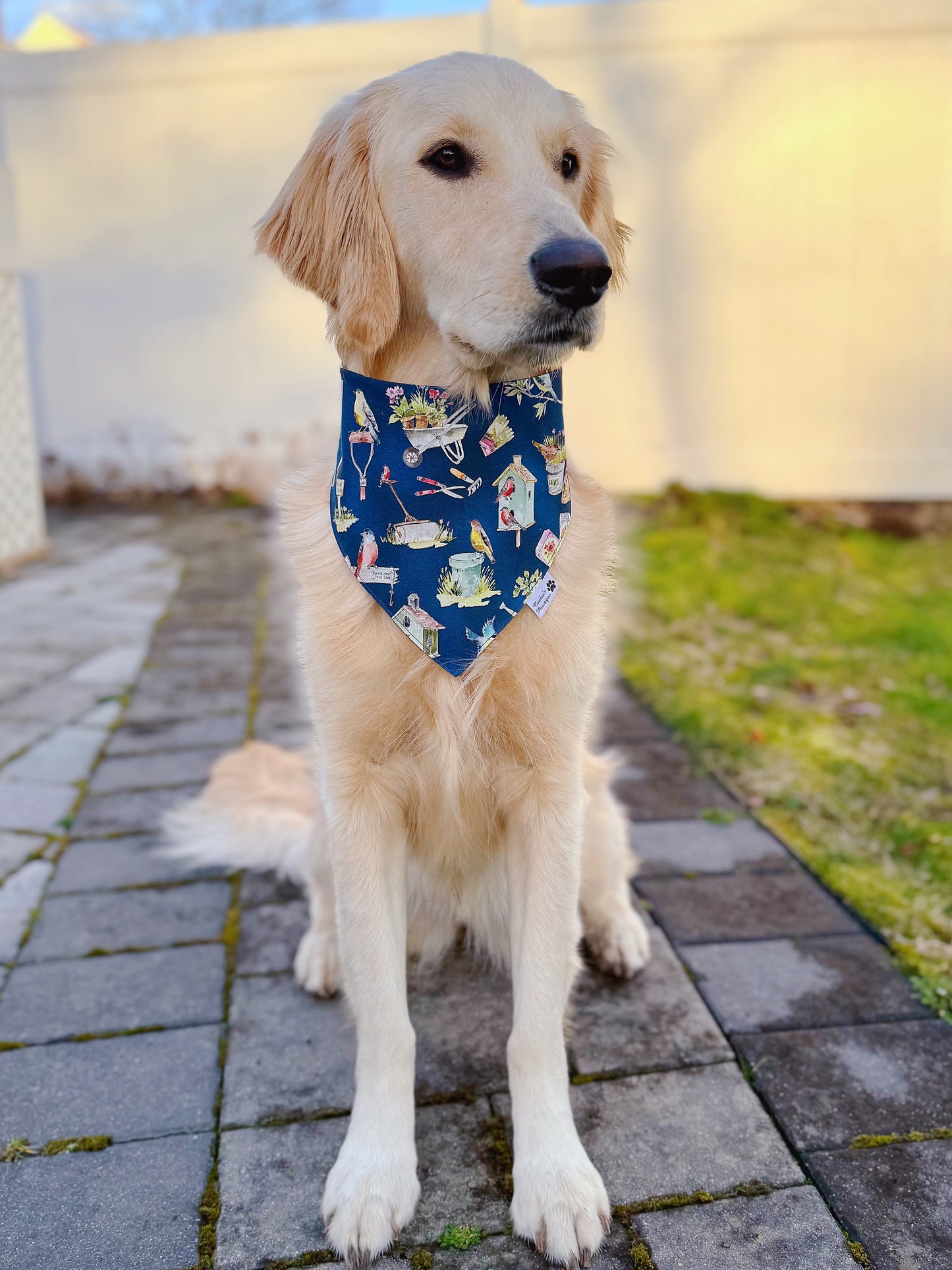 Spring Gardening Bandana