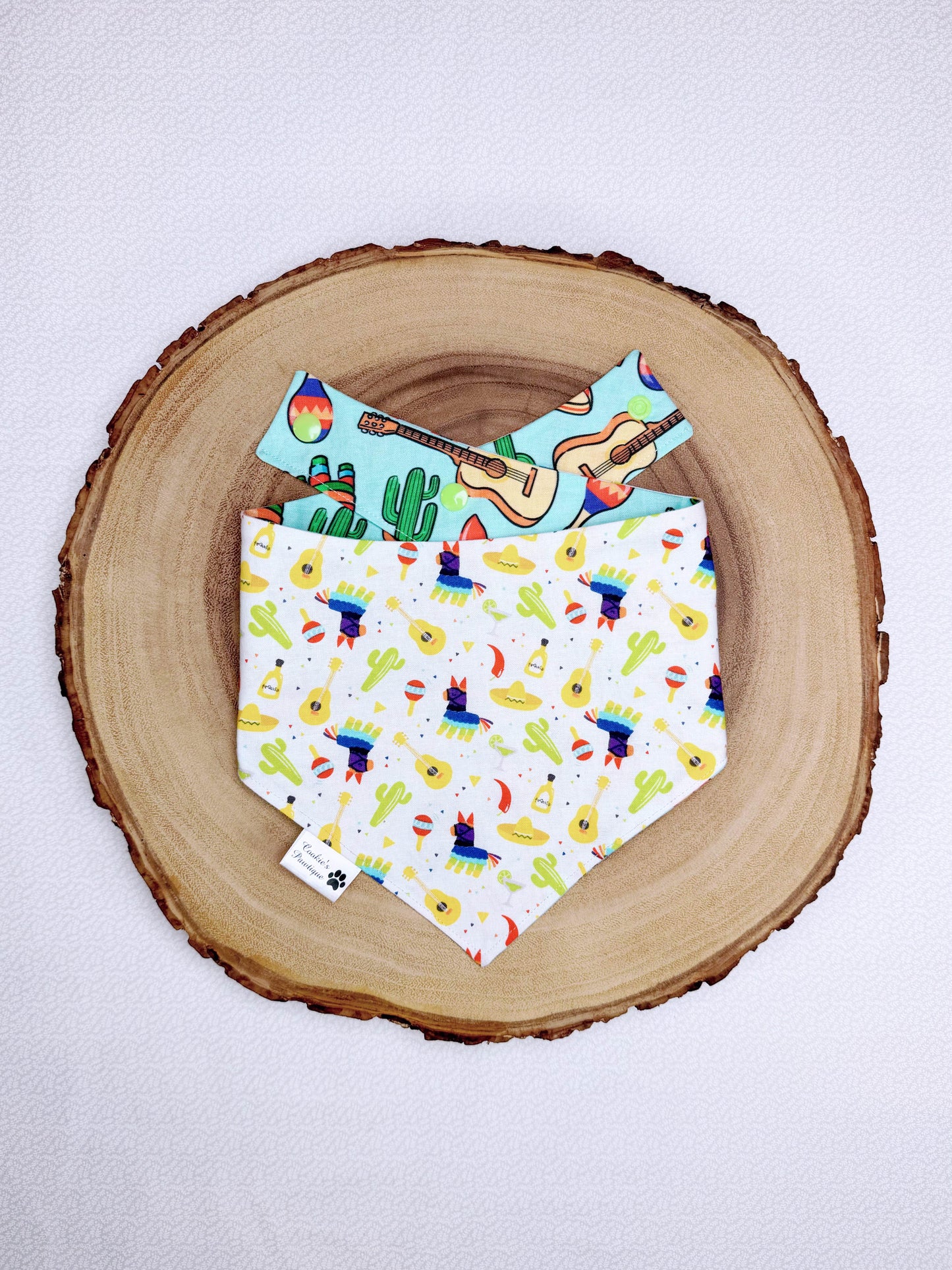 Fiesta Time Bandana - Teal