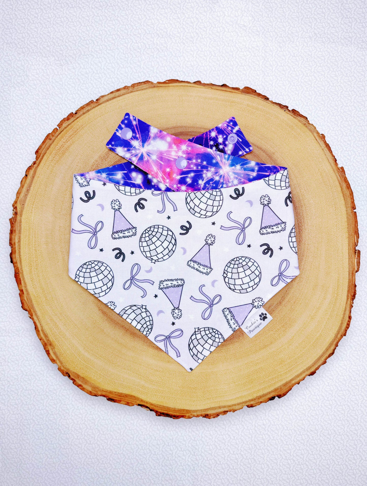 Disco New Year Bandana