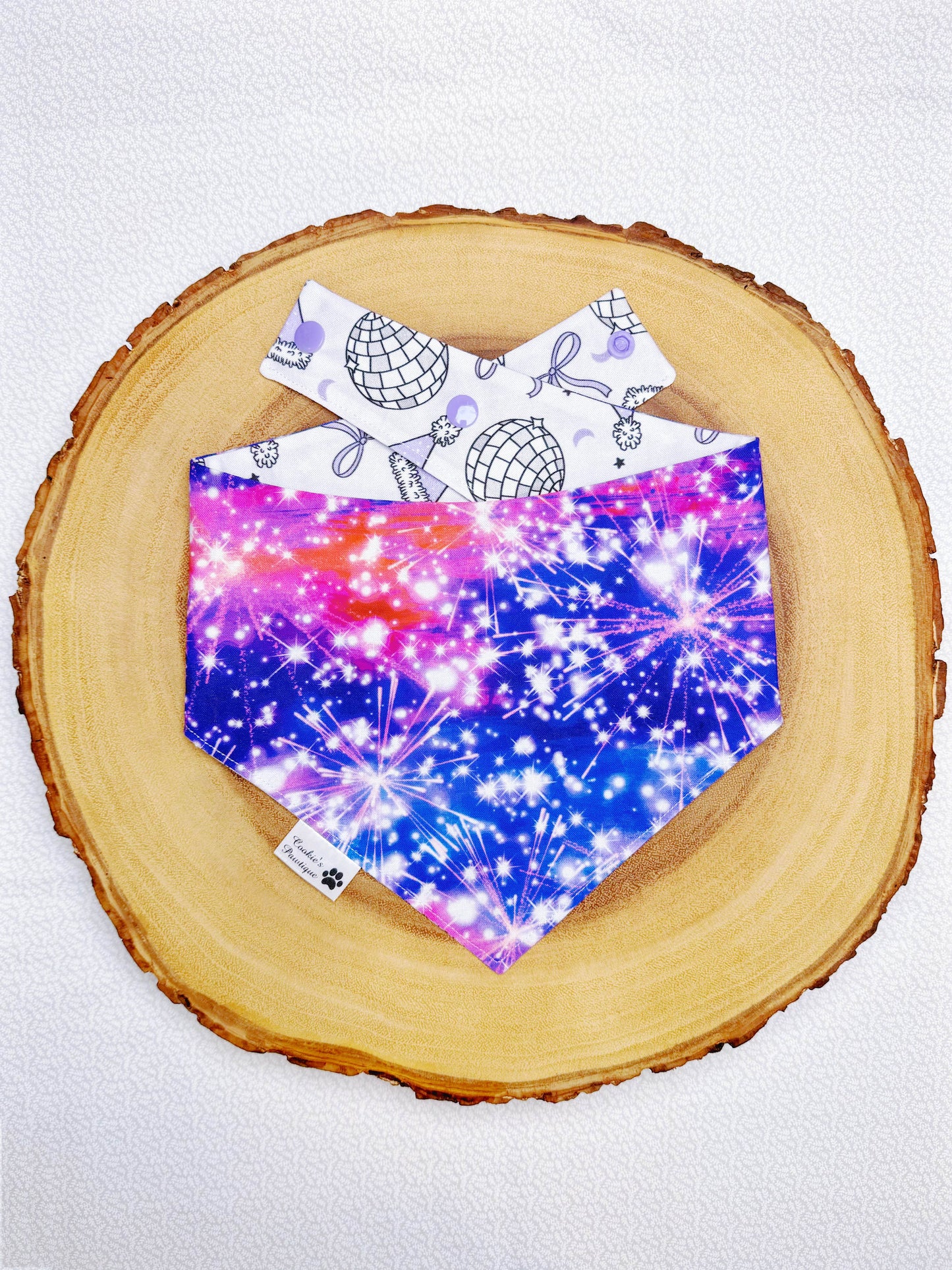 Disco New Year Bandana