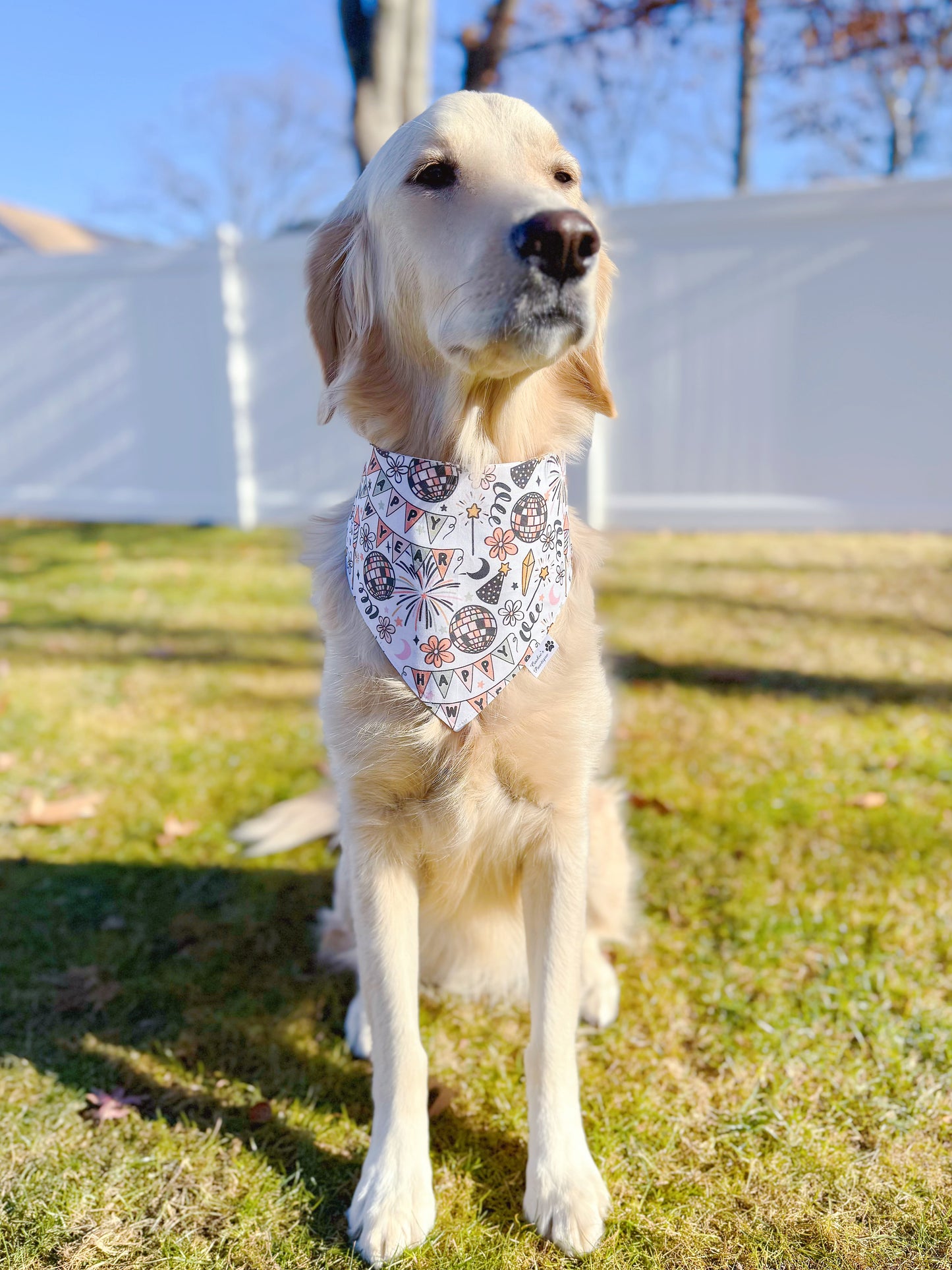 Happy New Year Bandana