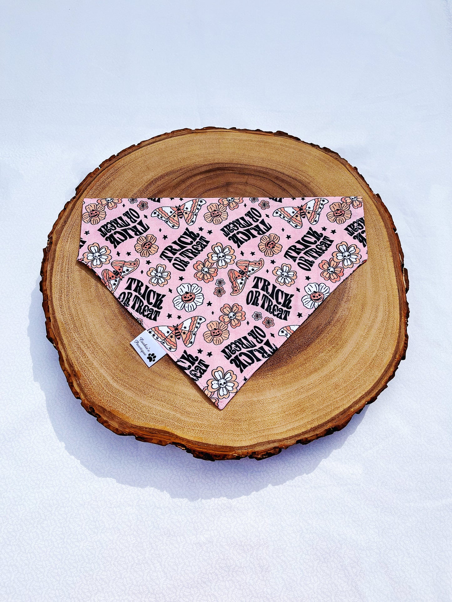 Halloween Hippie Pumpkins Garden Bandana