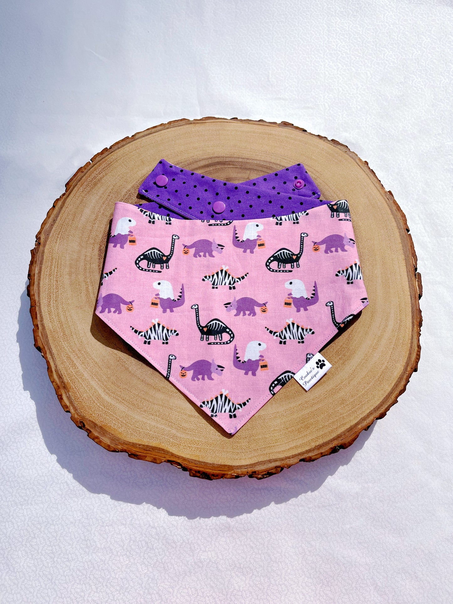 Sweet Halloween Dinos Bandana