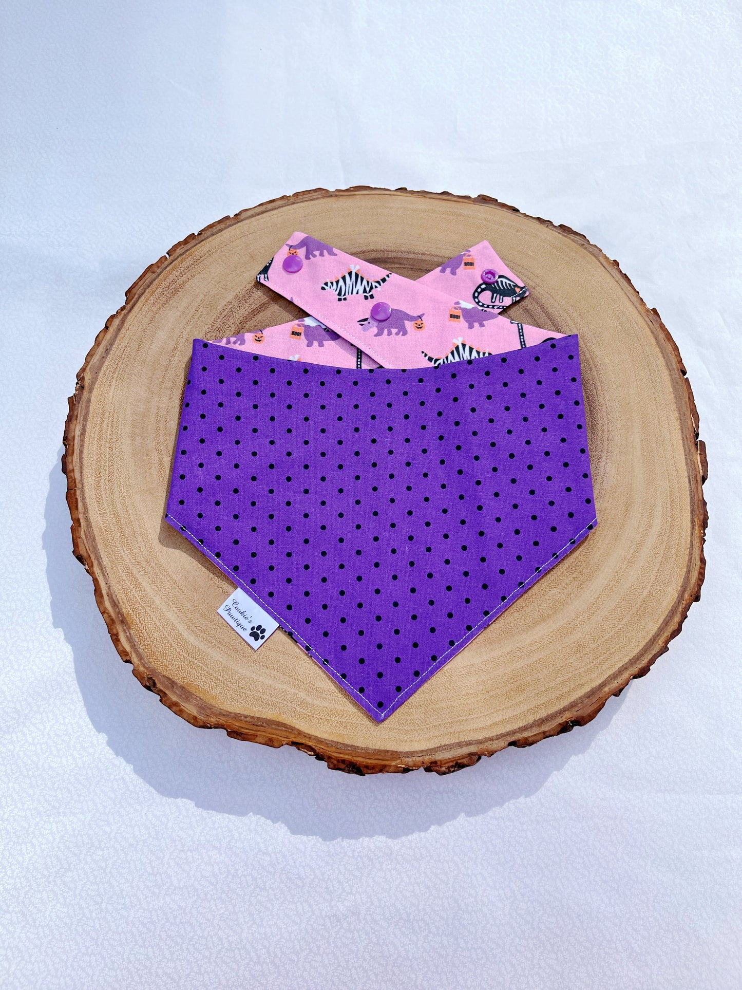 Sweet Halloween Dinos Bandana