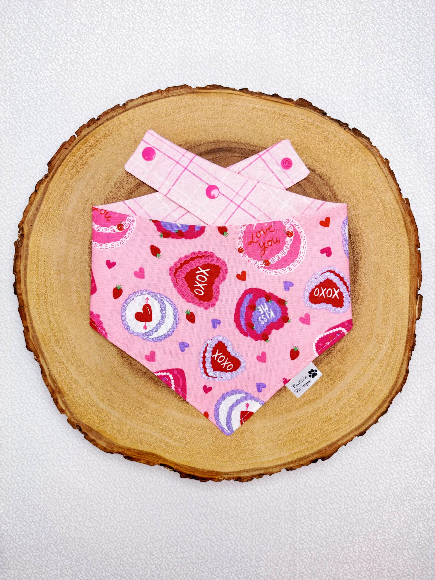 Heart Cakes Bandana