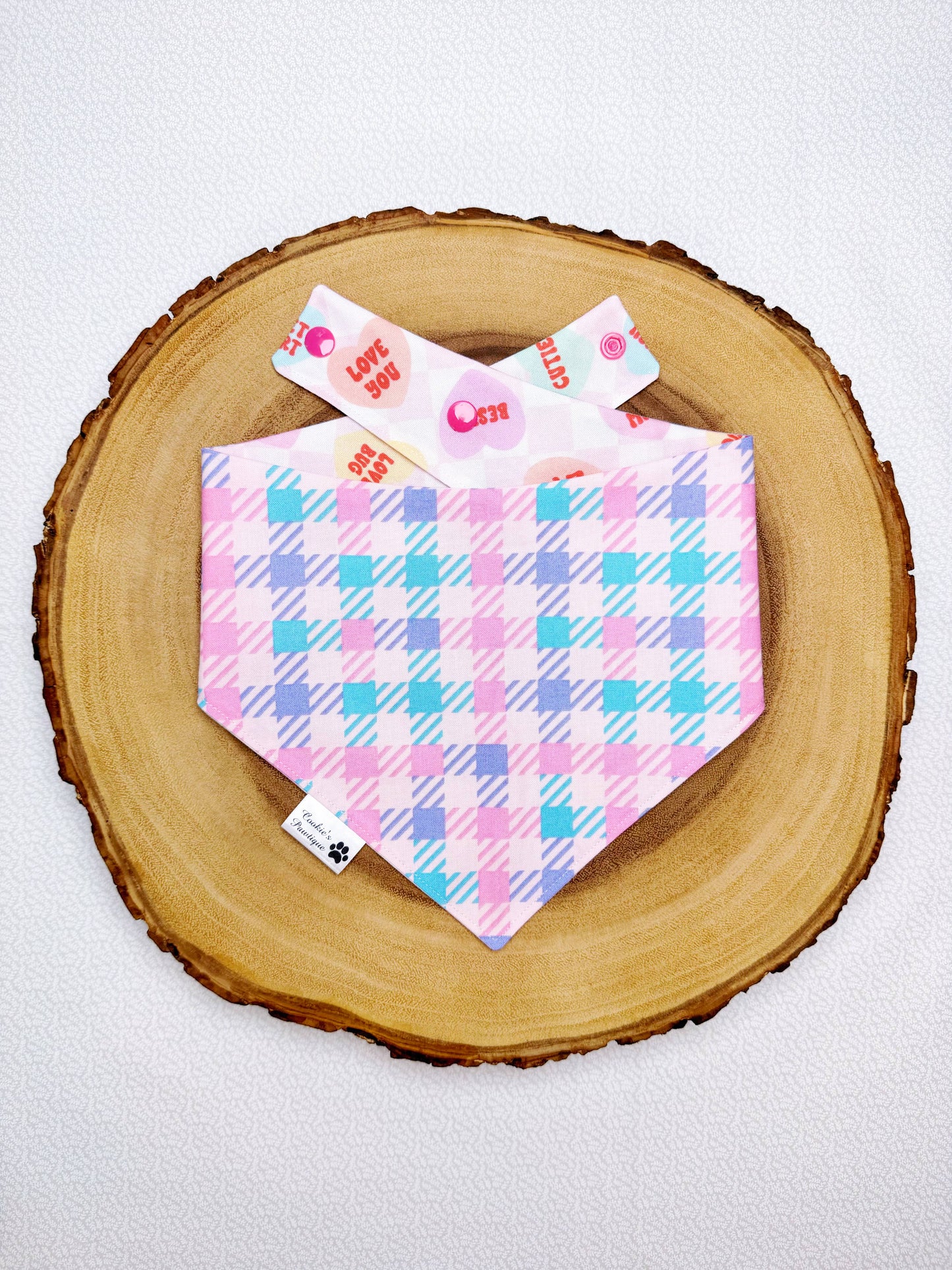 Candy Hearts Bandana