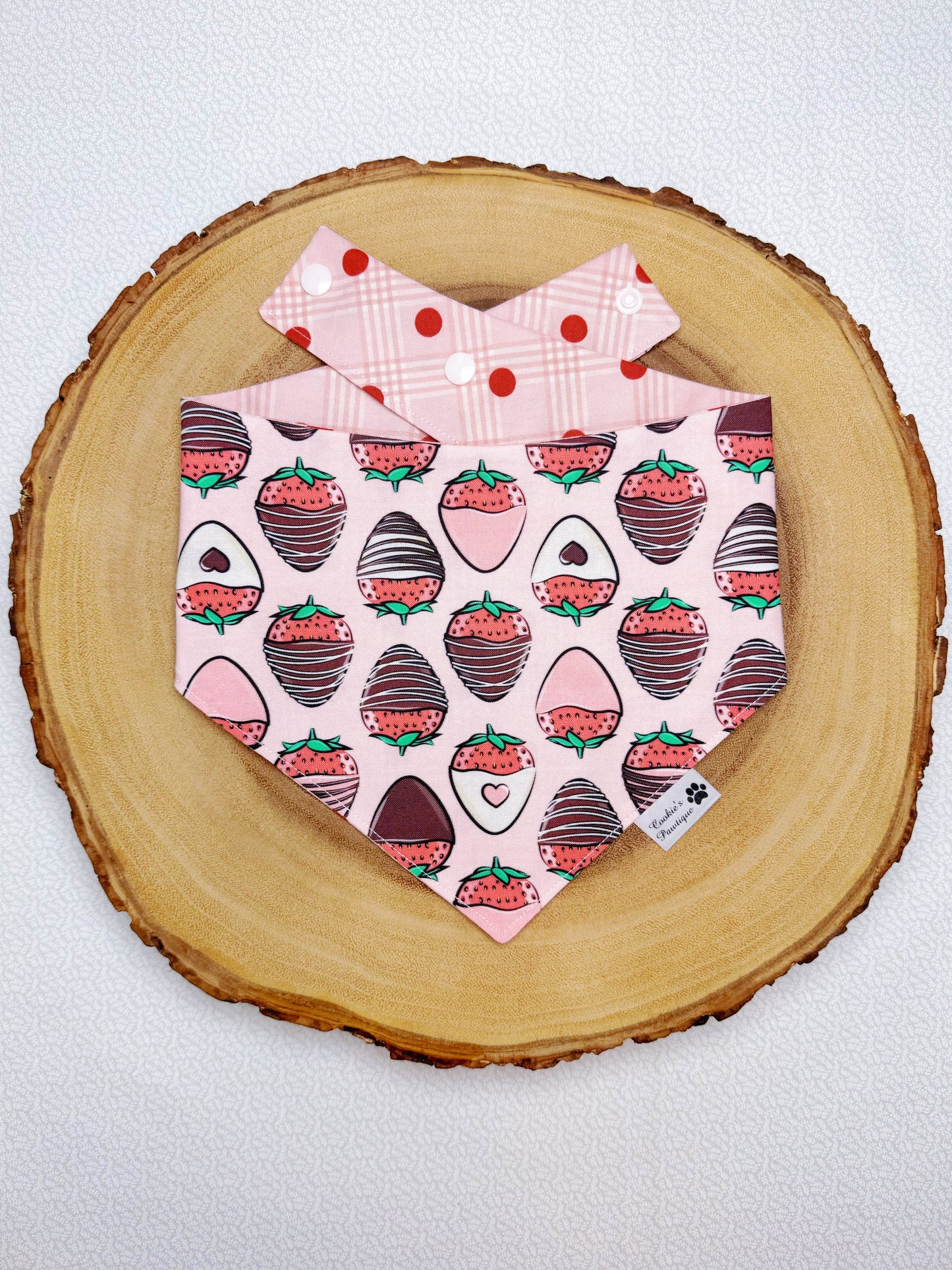 Chocolate Covered Strawberries Bandana