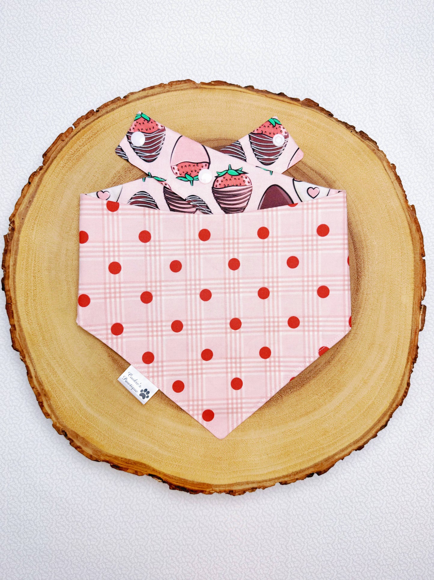 Chocolate Covered Strawberries Bandana