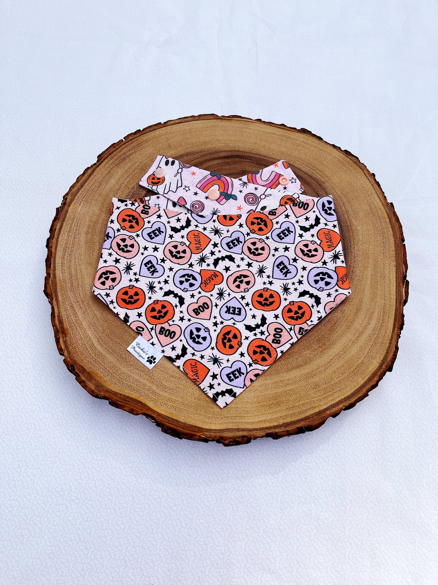 Halloween Cute Candy Ghost Bandana