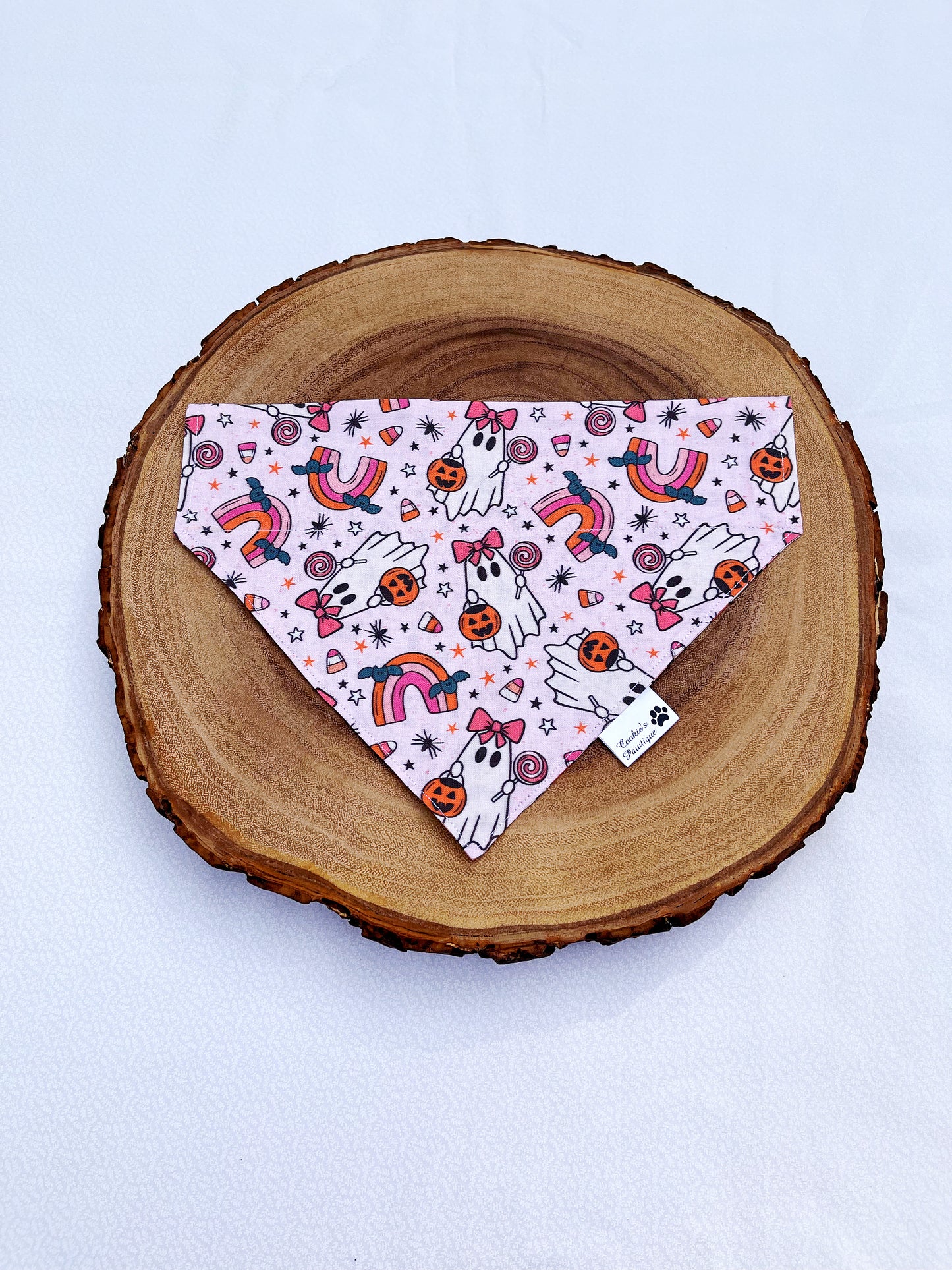 Halloween Cute Candy Ghost Bandana