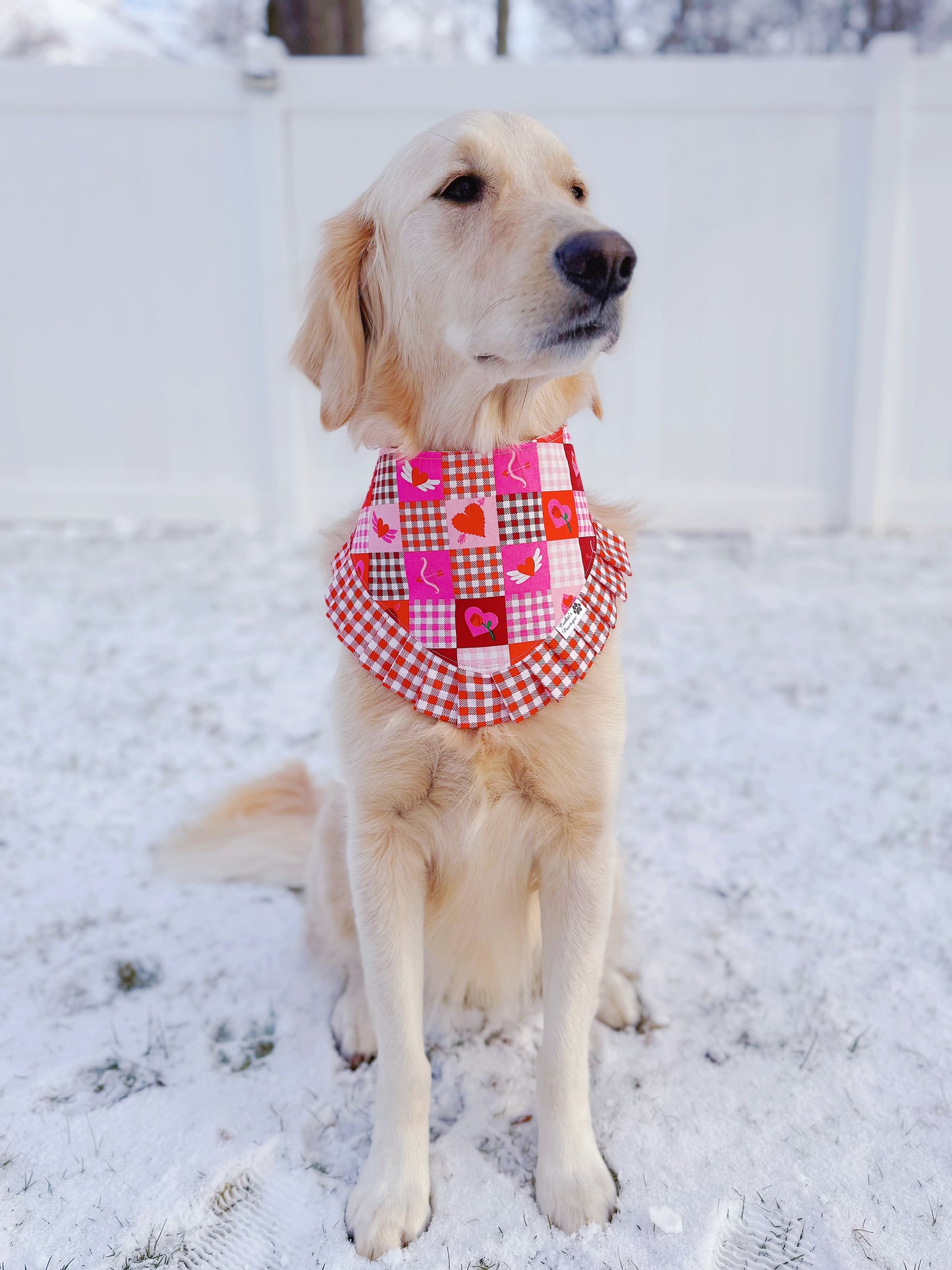 Valentine Patchwork Bandana