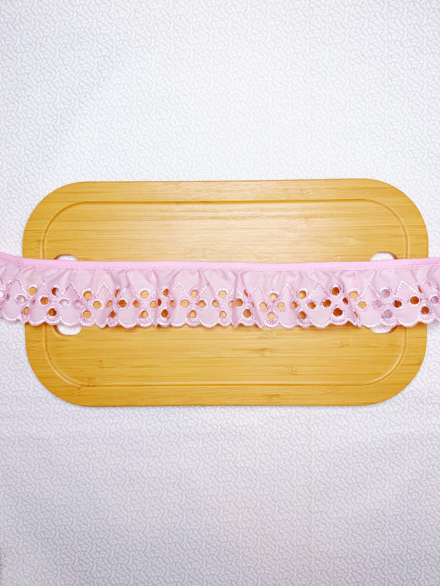 Pink Ruffled Trim - 2