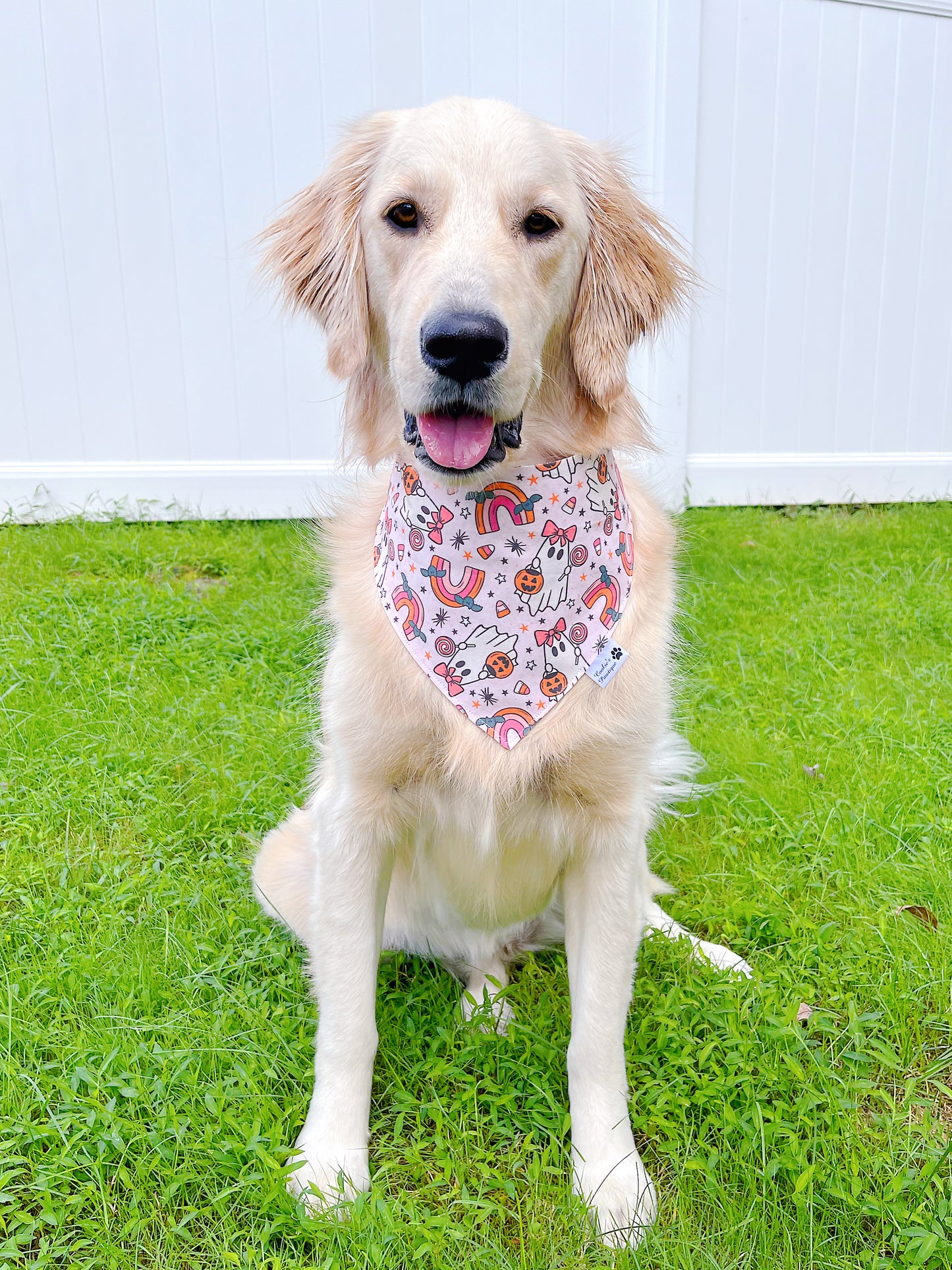 Halloween Cute Candy Ghost Bandana