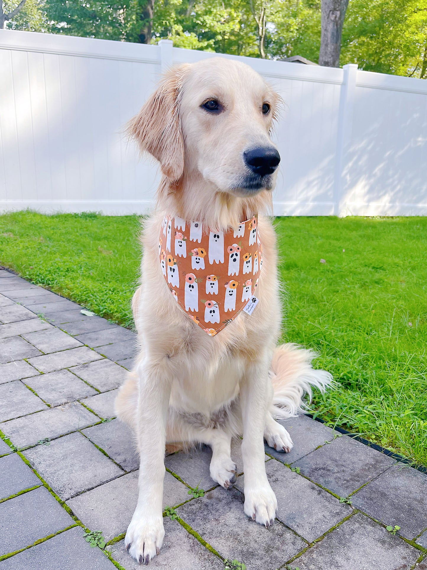 Boho Ghosties and Floral Bandana