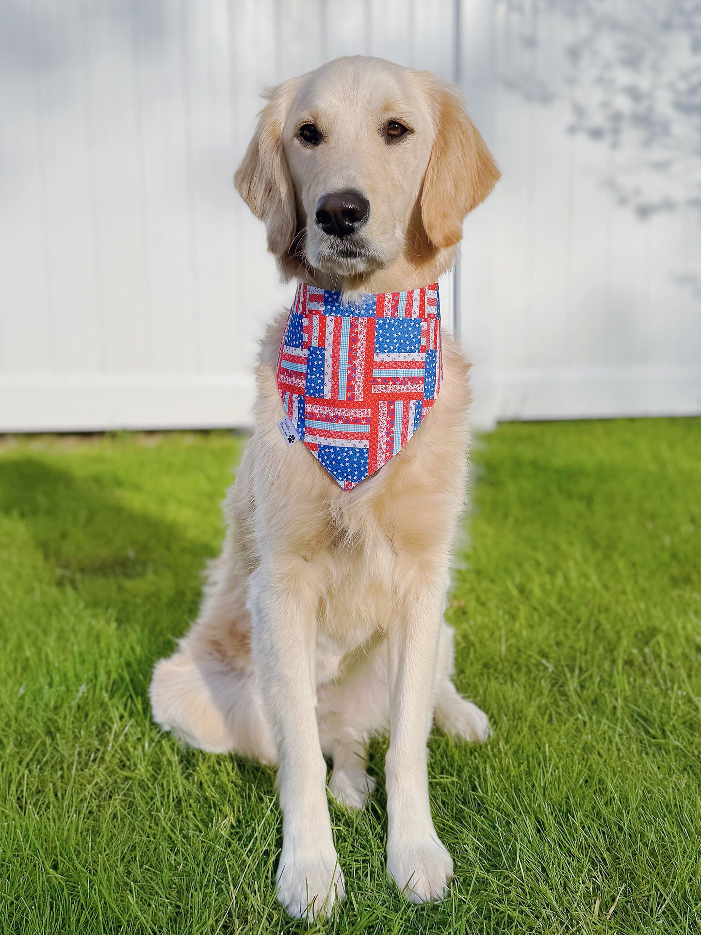Patriotic Patchwork Bandana