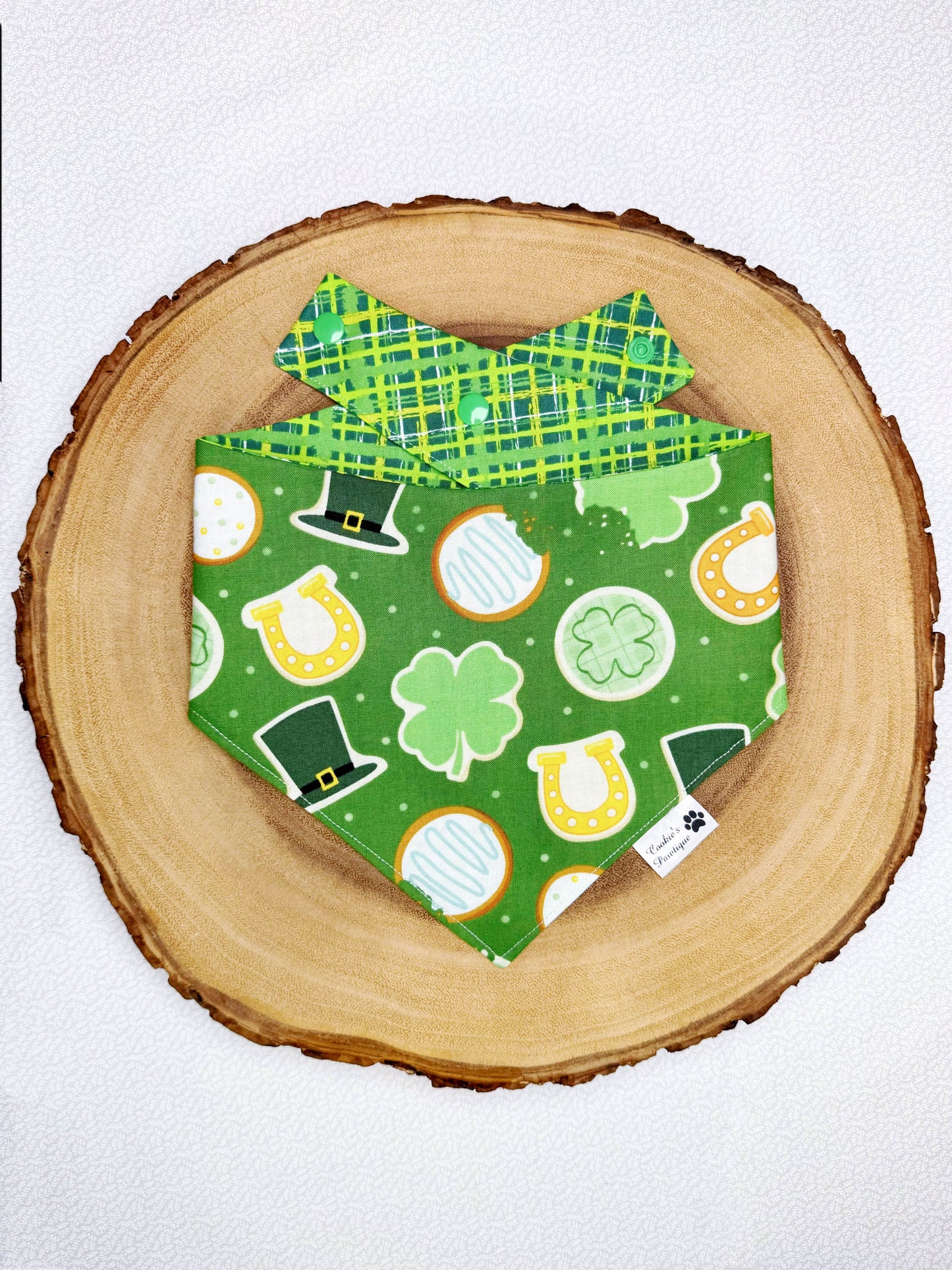 St. Patrick’s Day Cookies Bandana