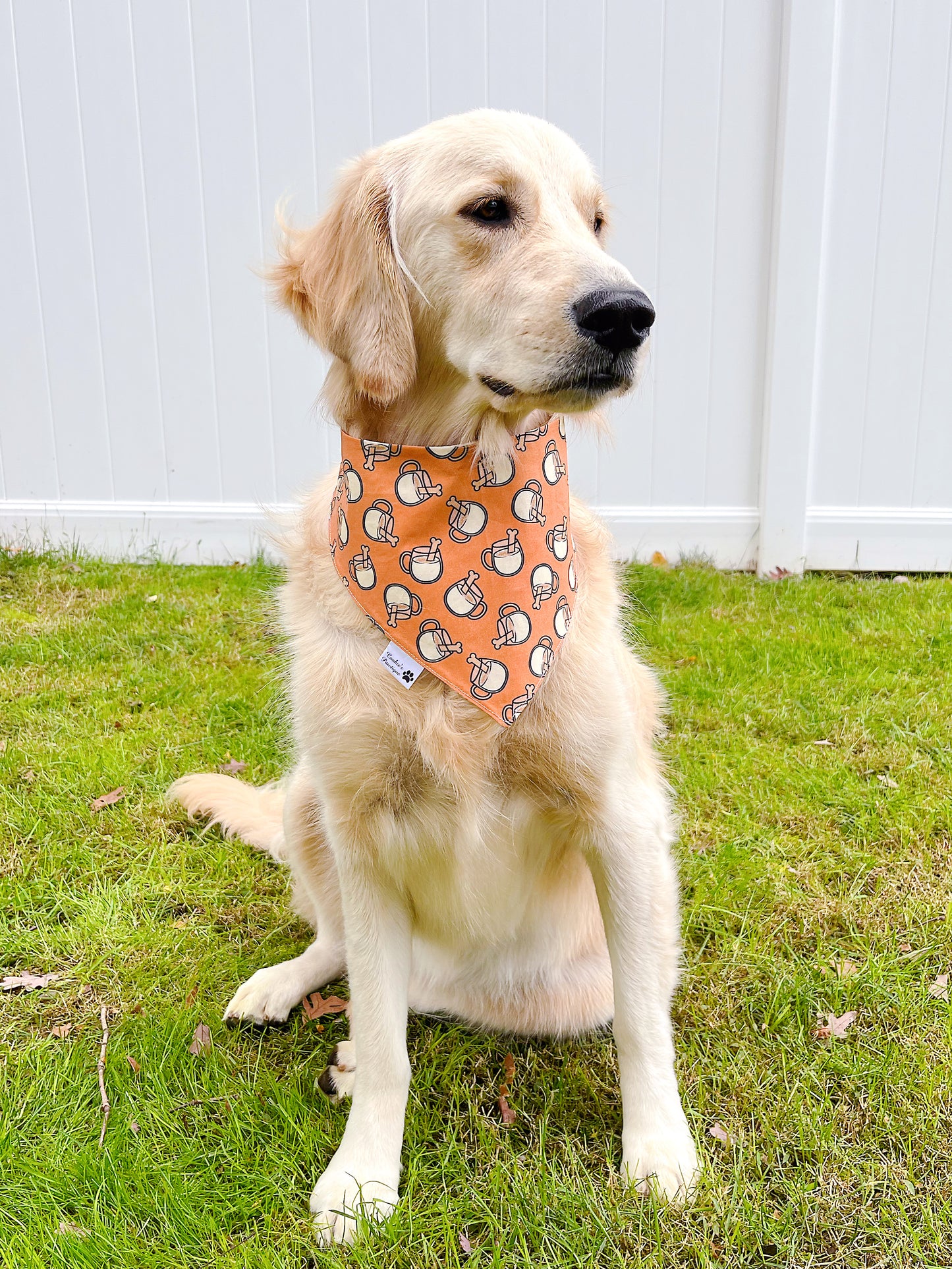 Dogsgiving and Doggy Egg Nog Bandana