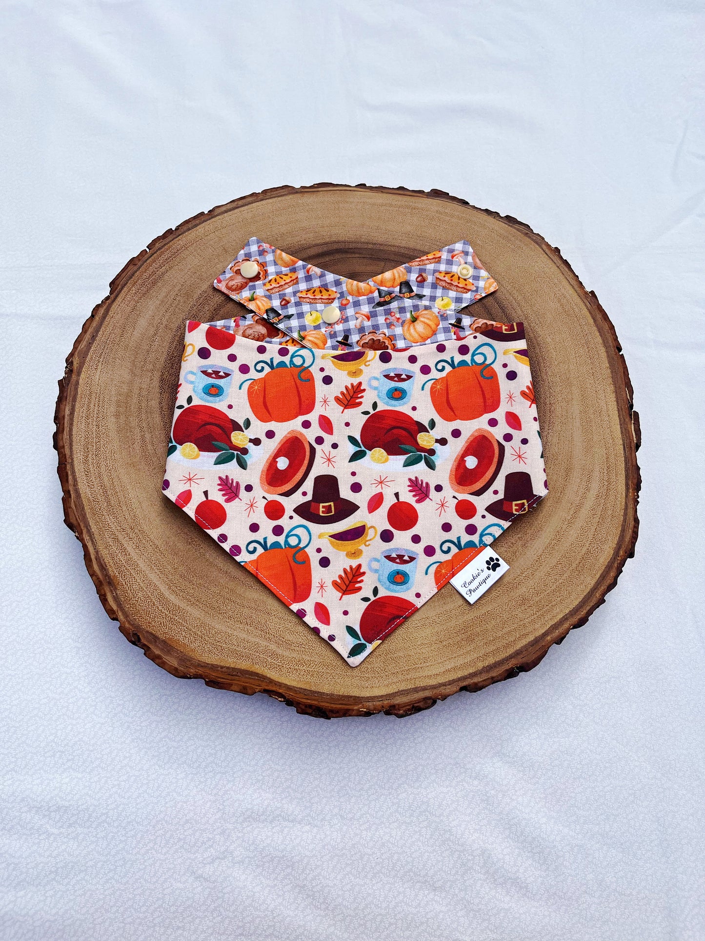 Thanksgiving Dinner Bandana