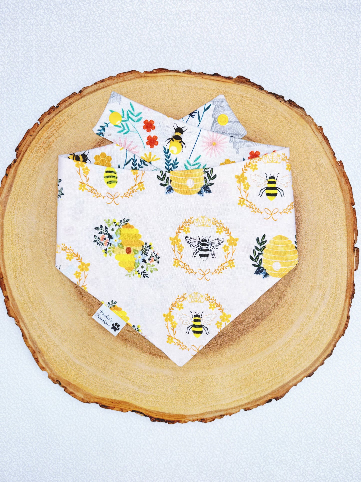Spring Honey Bees Bandana