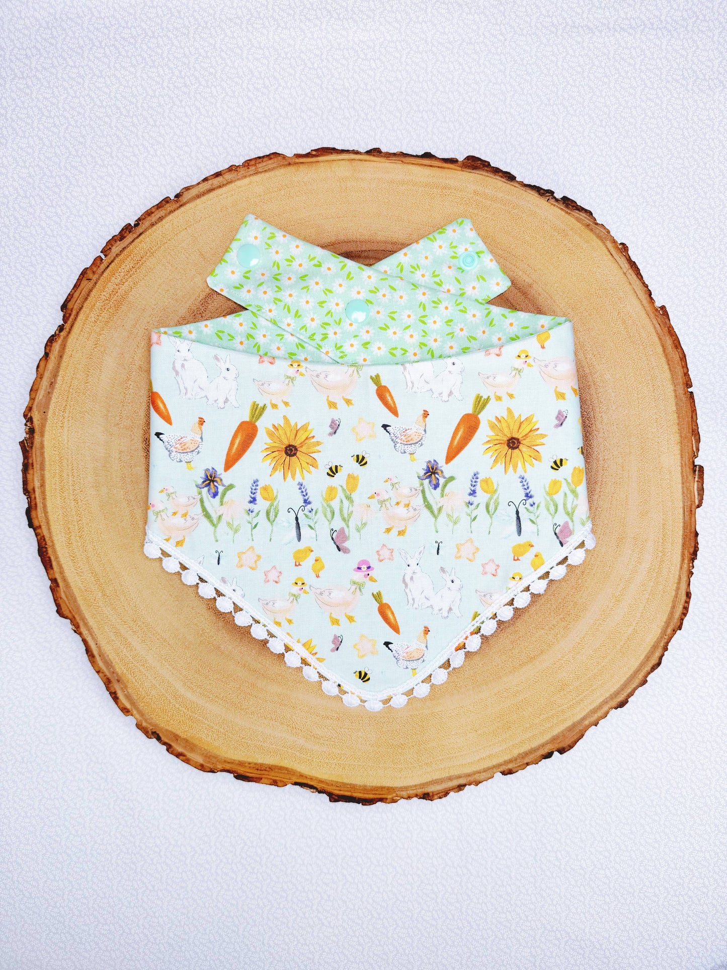Spring Animal Garden Bandana