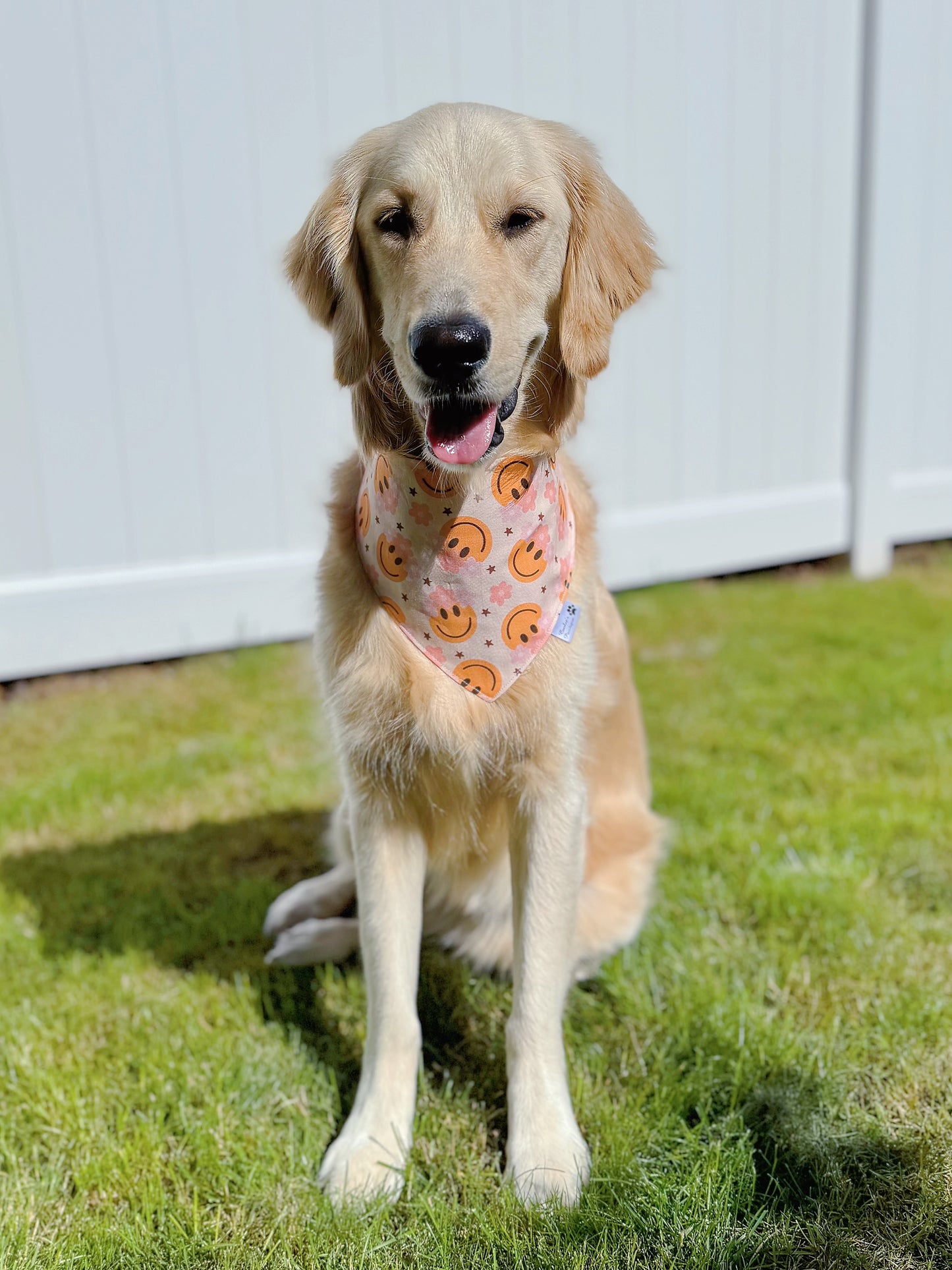 Boho Smile Face Bandana
