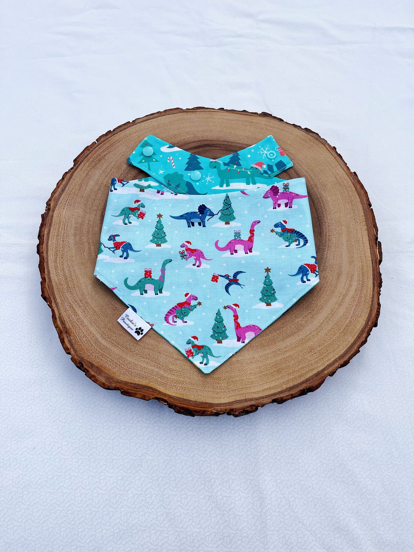 Christmas Dinos Bandana