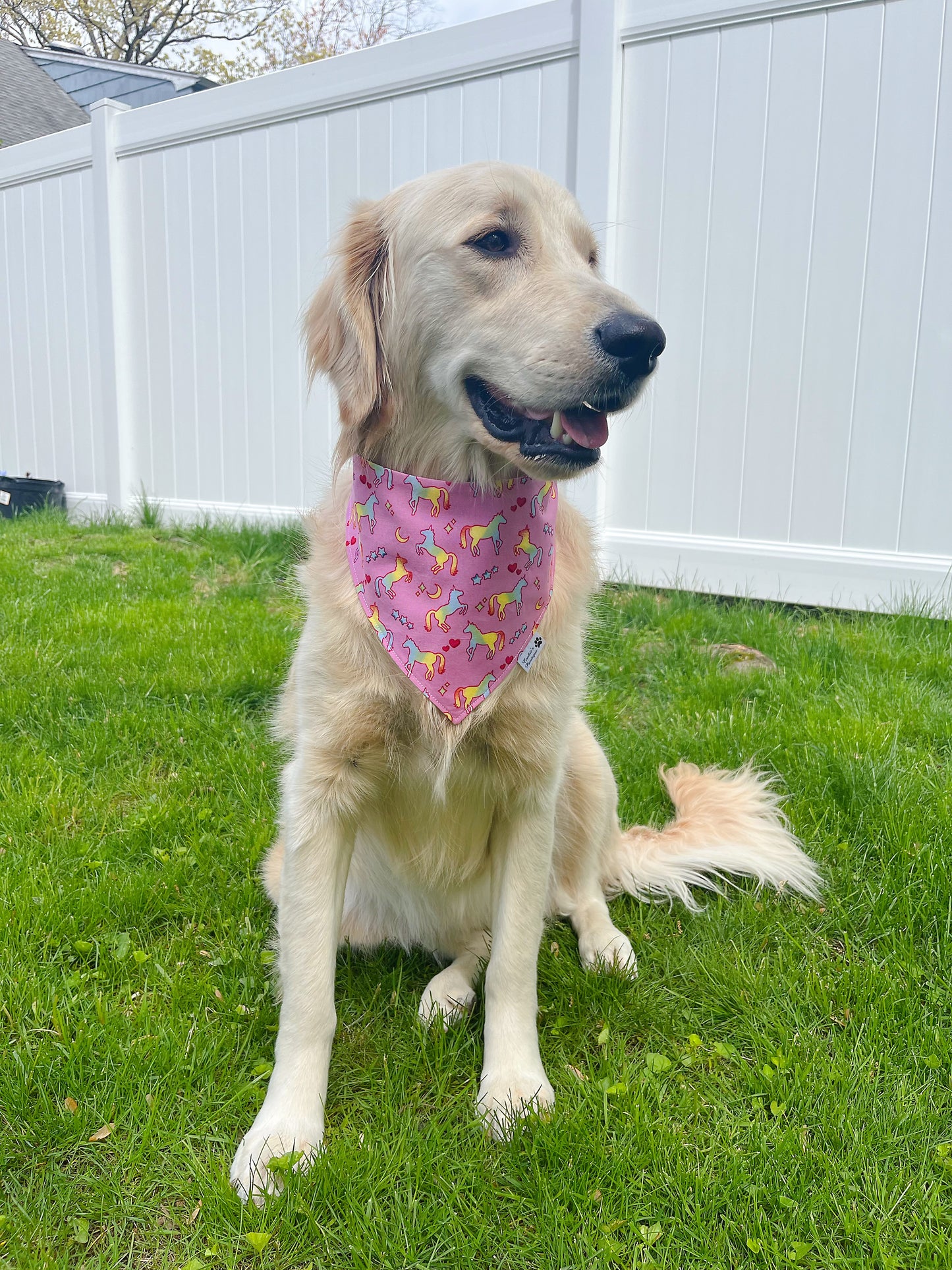Pink Unicorns Bandana