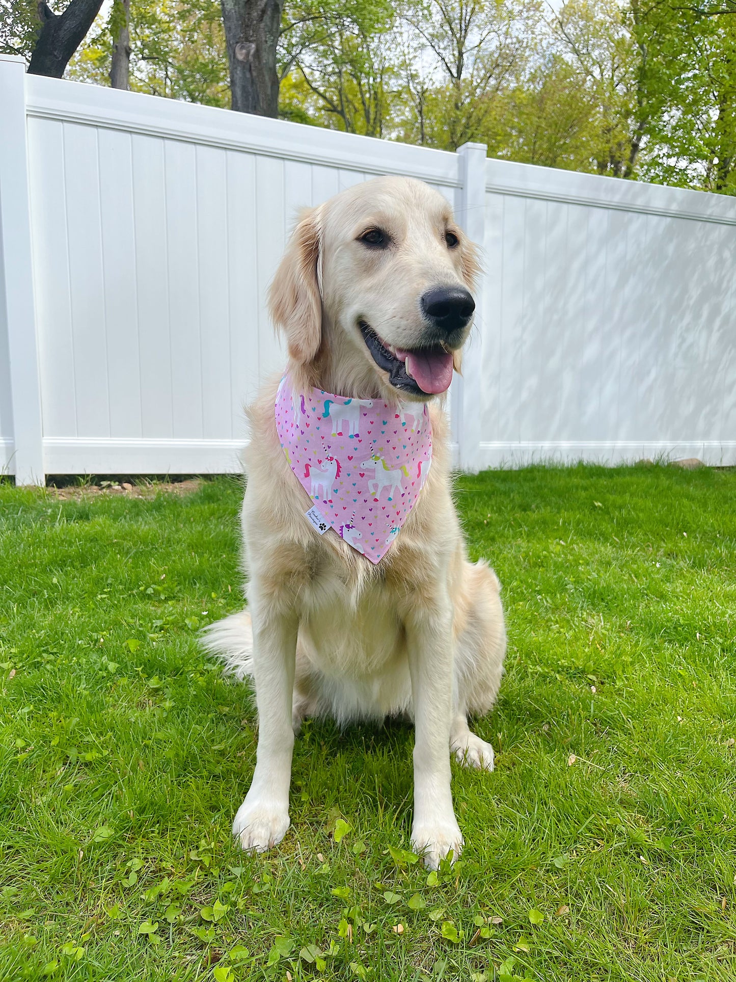 Pink Unicorns Bandana