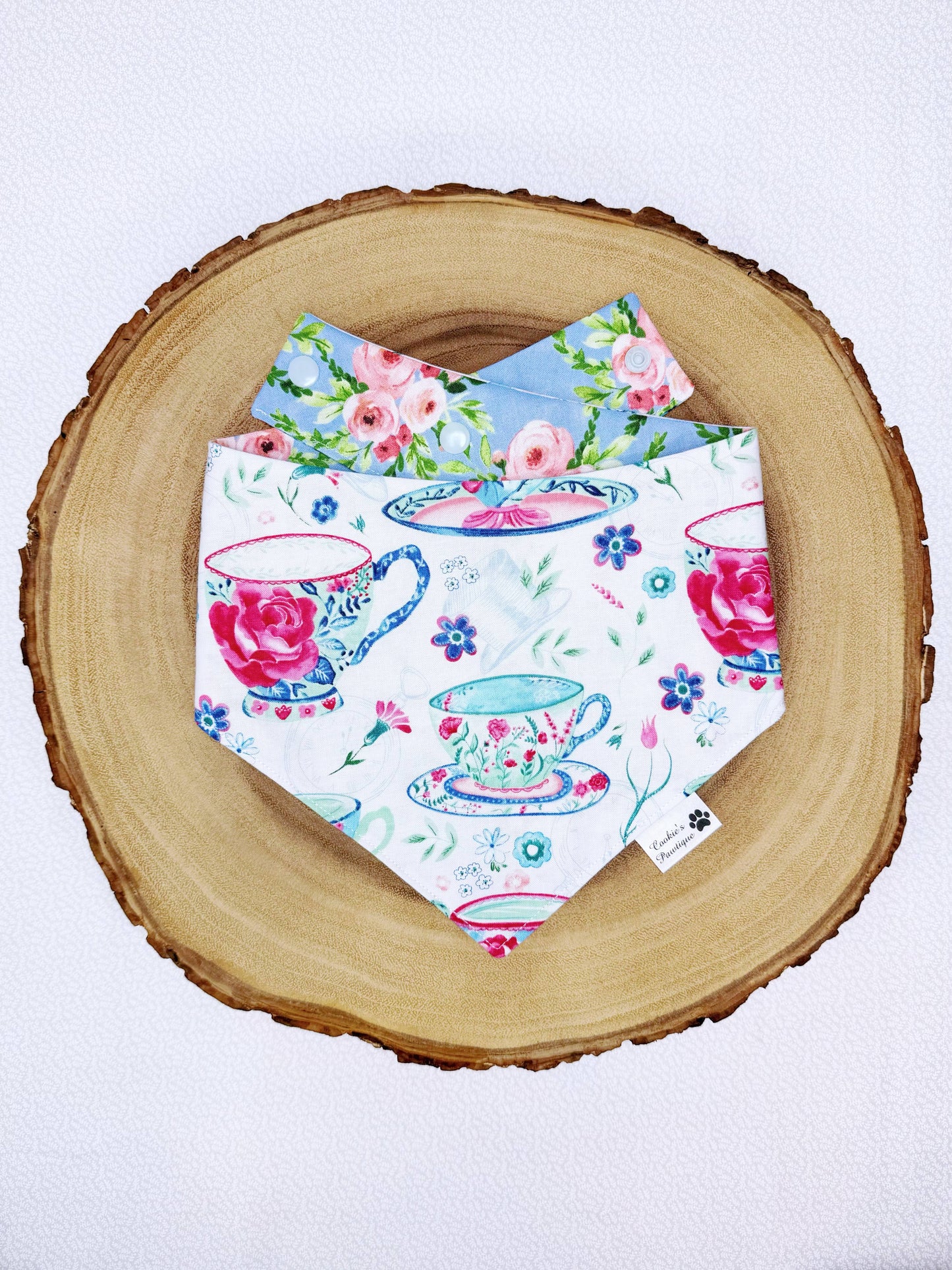 Teacups And Roses Bandana