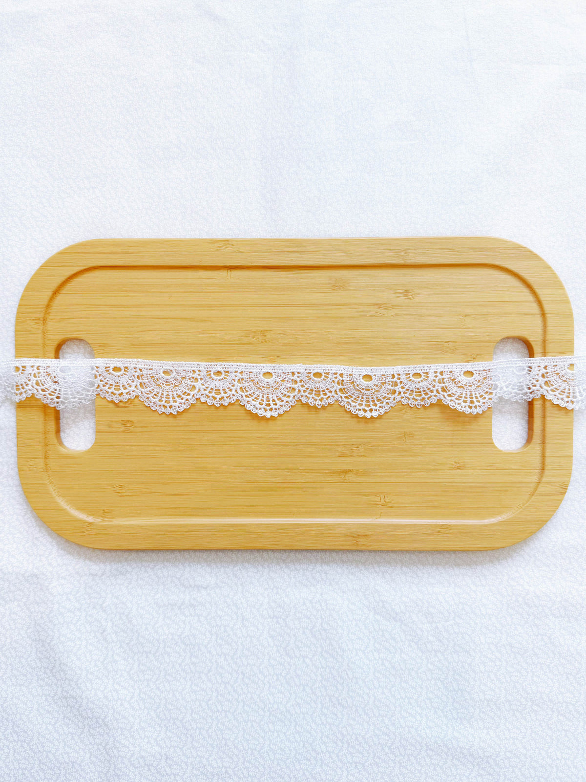 White Lace Trim - 4