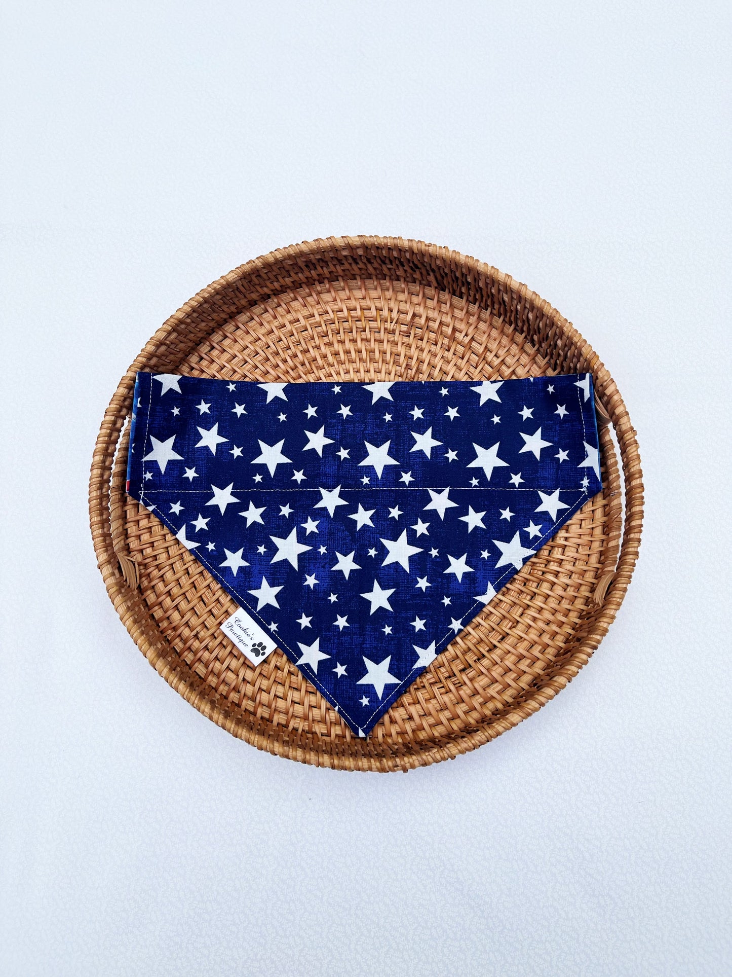 Patriotic Sharks And Stars Bandana