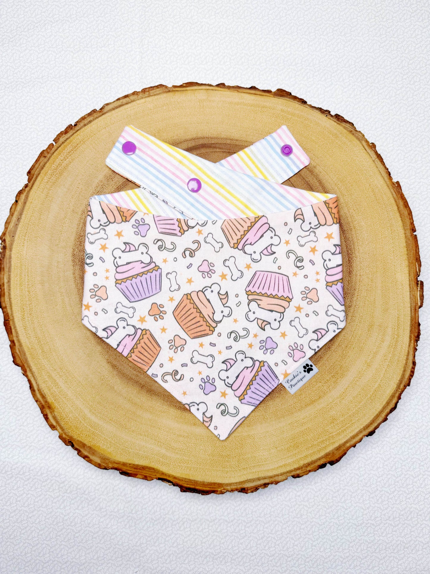 Dog Party Cupcakes Bandana