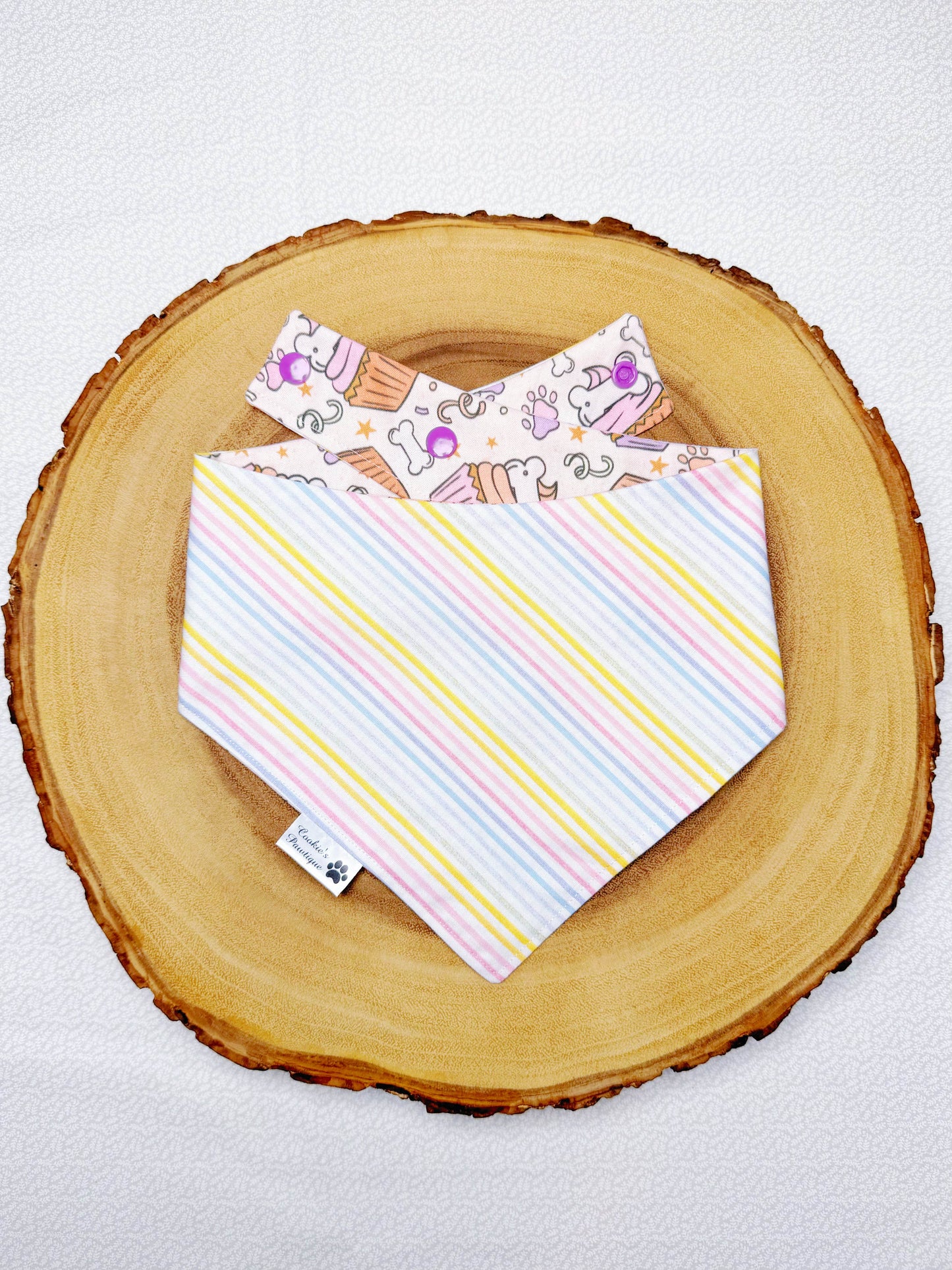 Dog Party Cupcakes Bandana