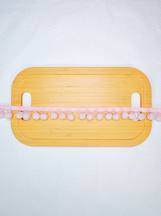 Light Pink Pom Pom Trim