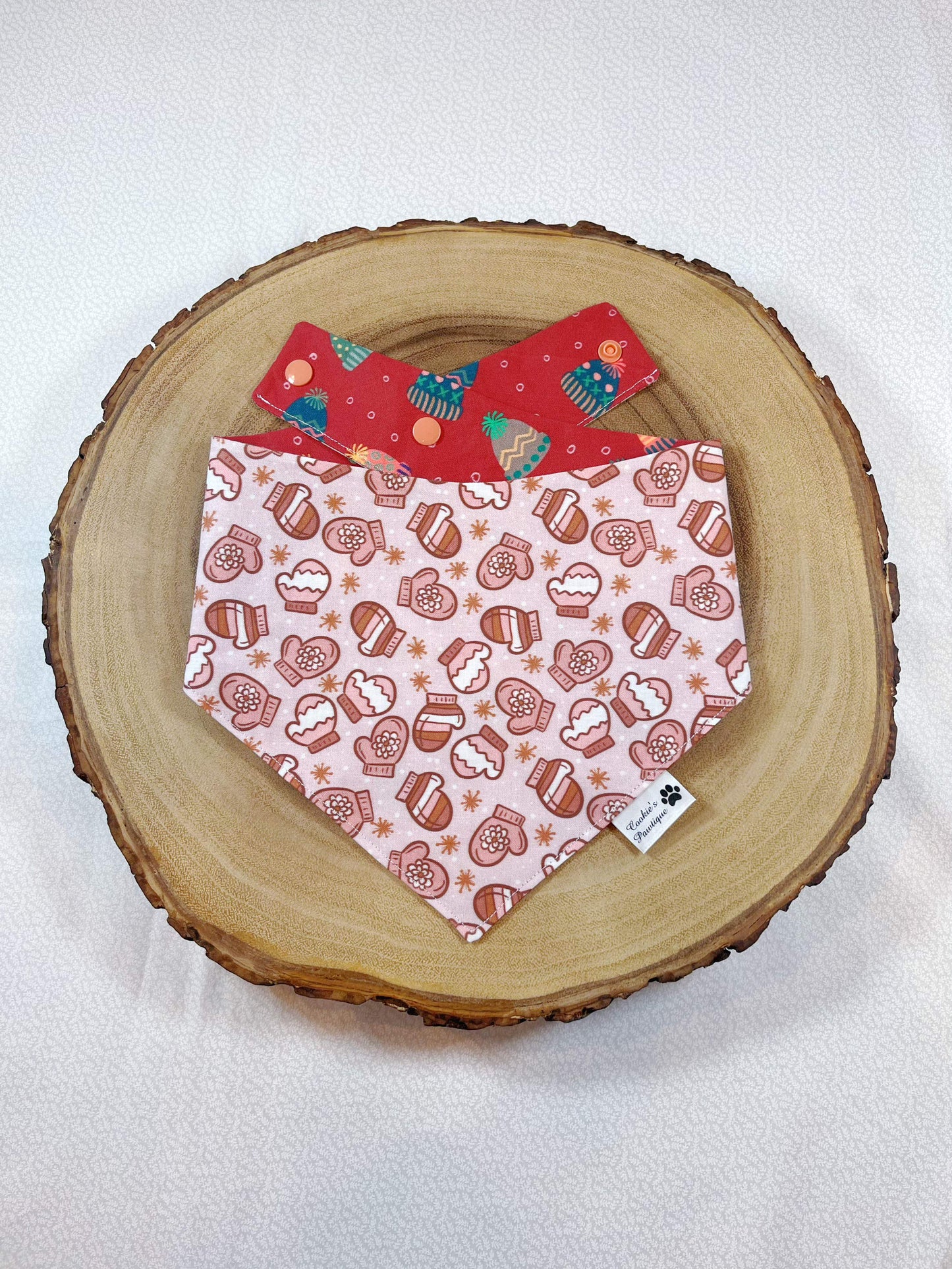 Winter Mittens And Hats Bandana