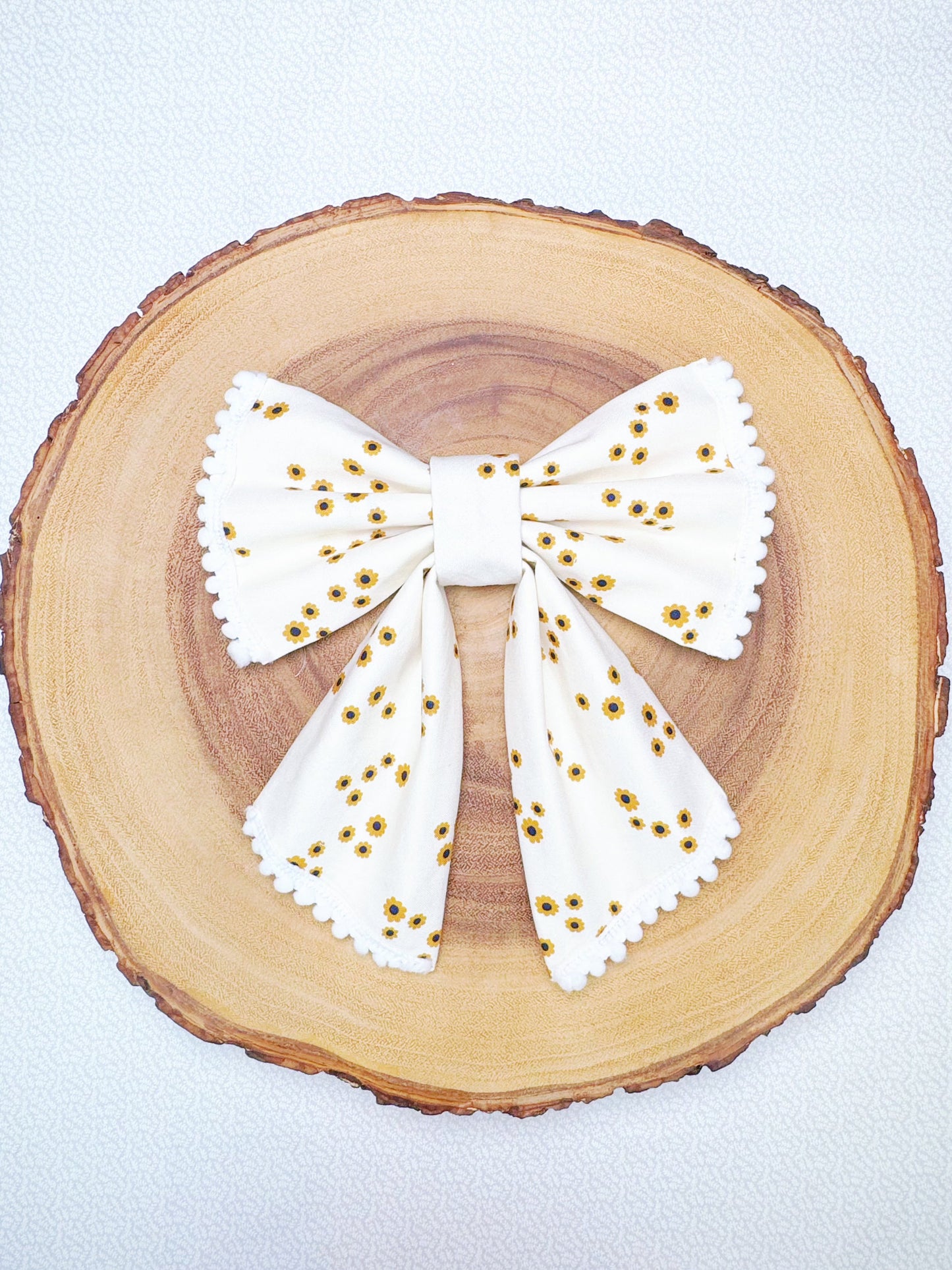 Mini Sunflowers Bow
