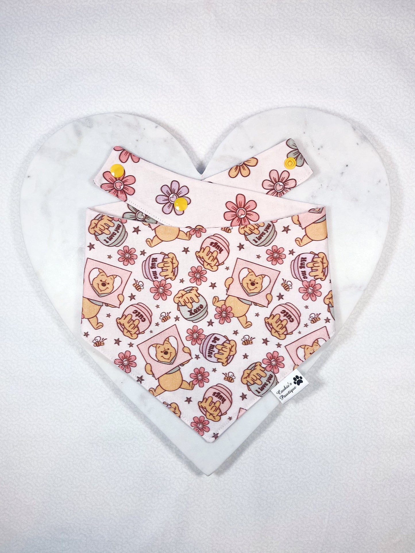 Valentine Winnie the Pooh Bandana