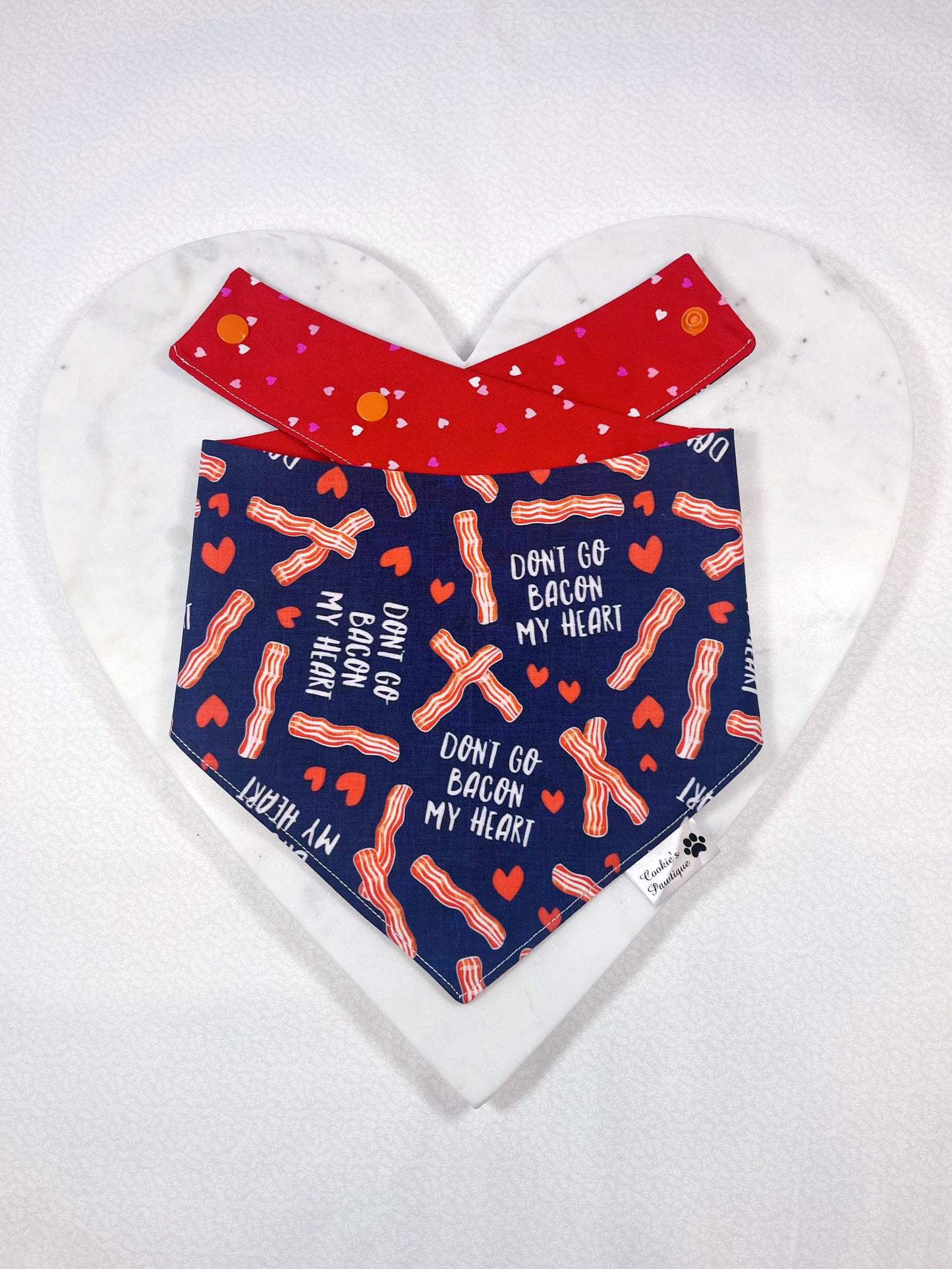 Don't Go Bacon My Heart Bandana
