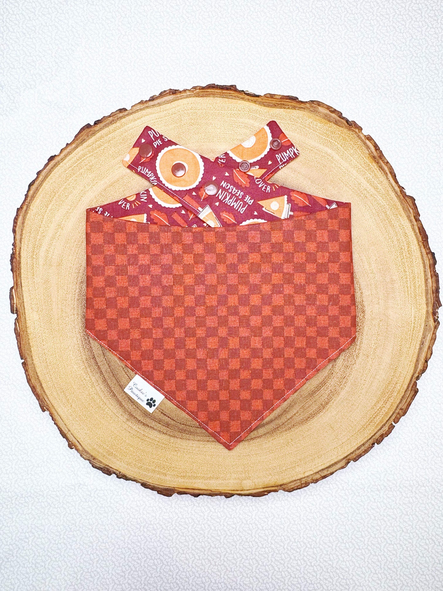 Pumpkin Pie Season Bandana