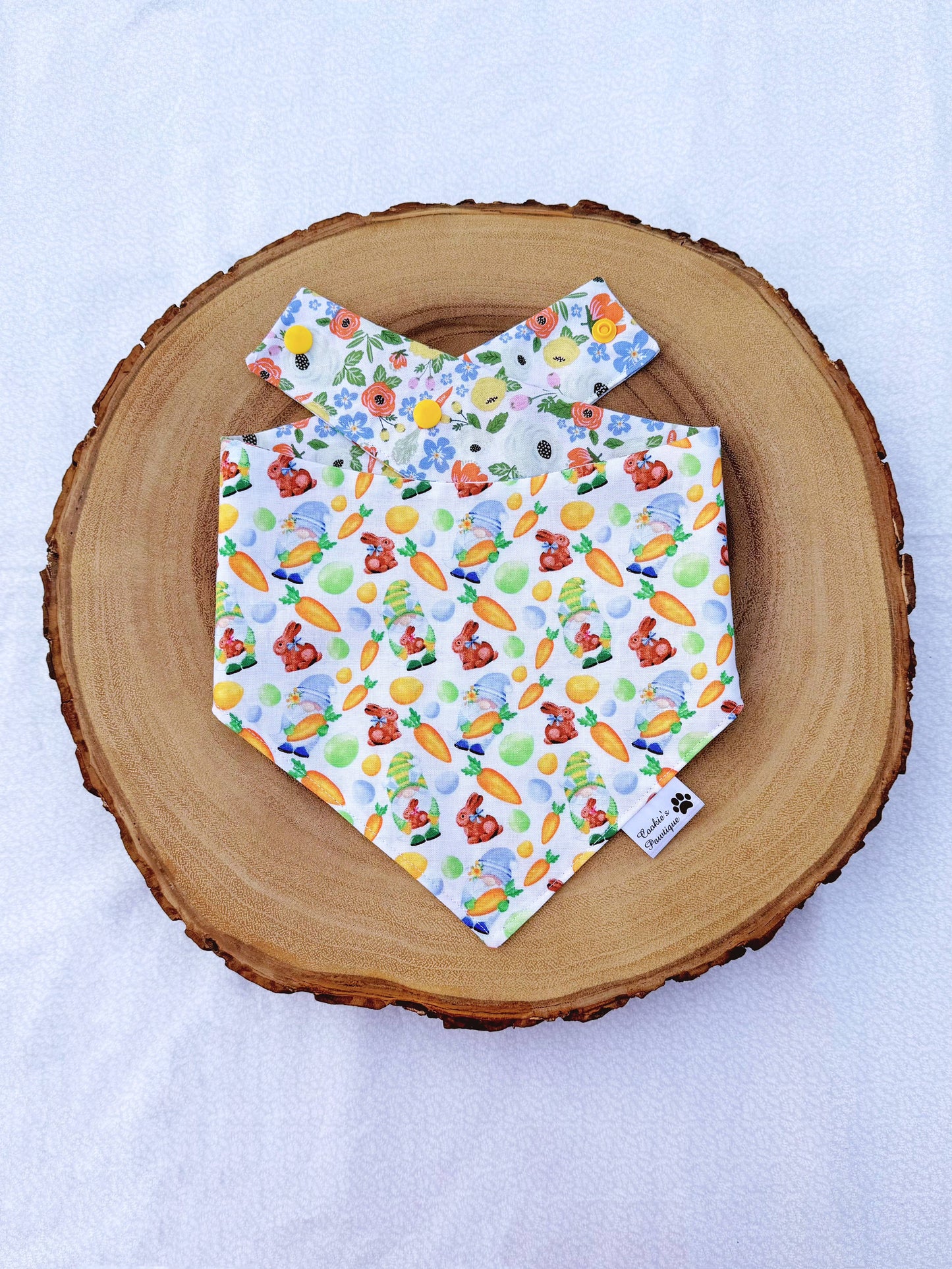 Easter Gnomes Garden Bandana