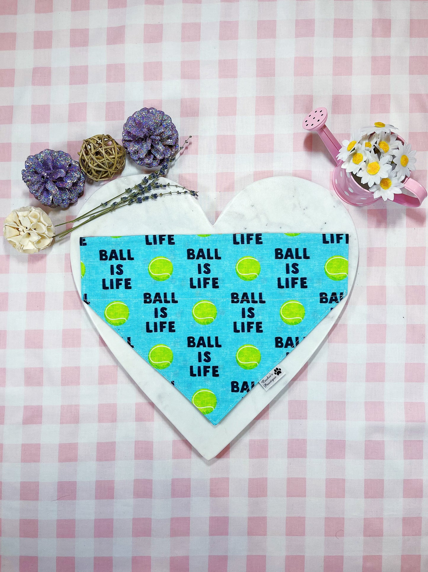 Ball Is Life Bandana - Blue