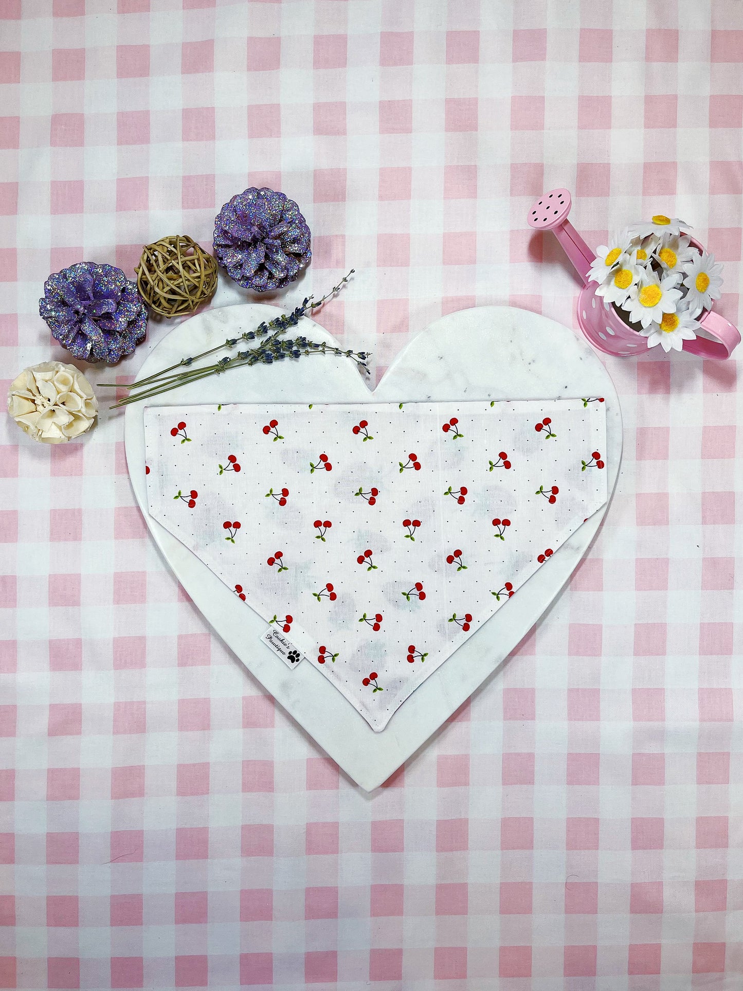 Strawberry And Cherry Bandana