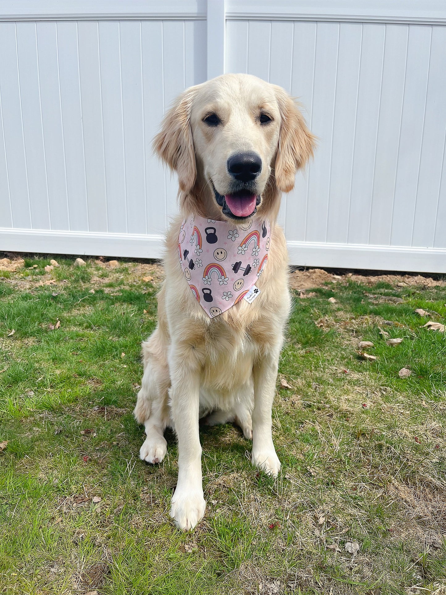 Happy Workout Bandana
