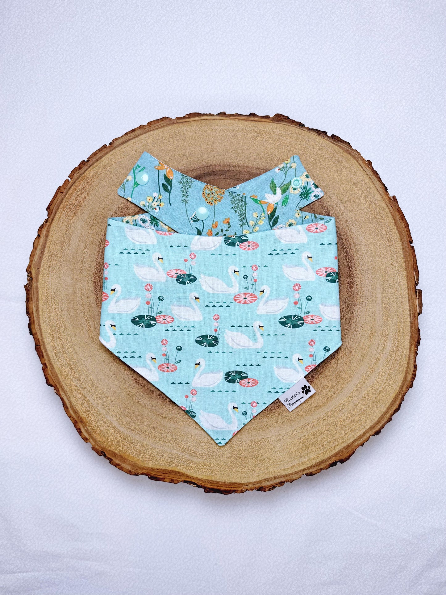 Lakeside Swans Bandana