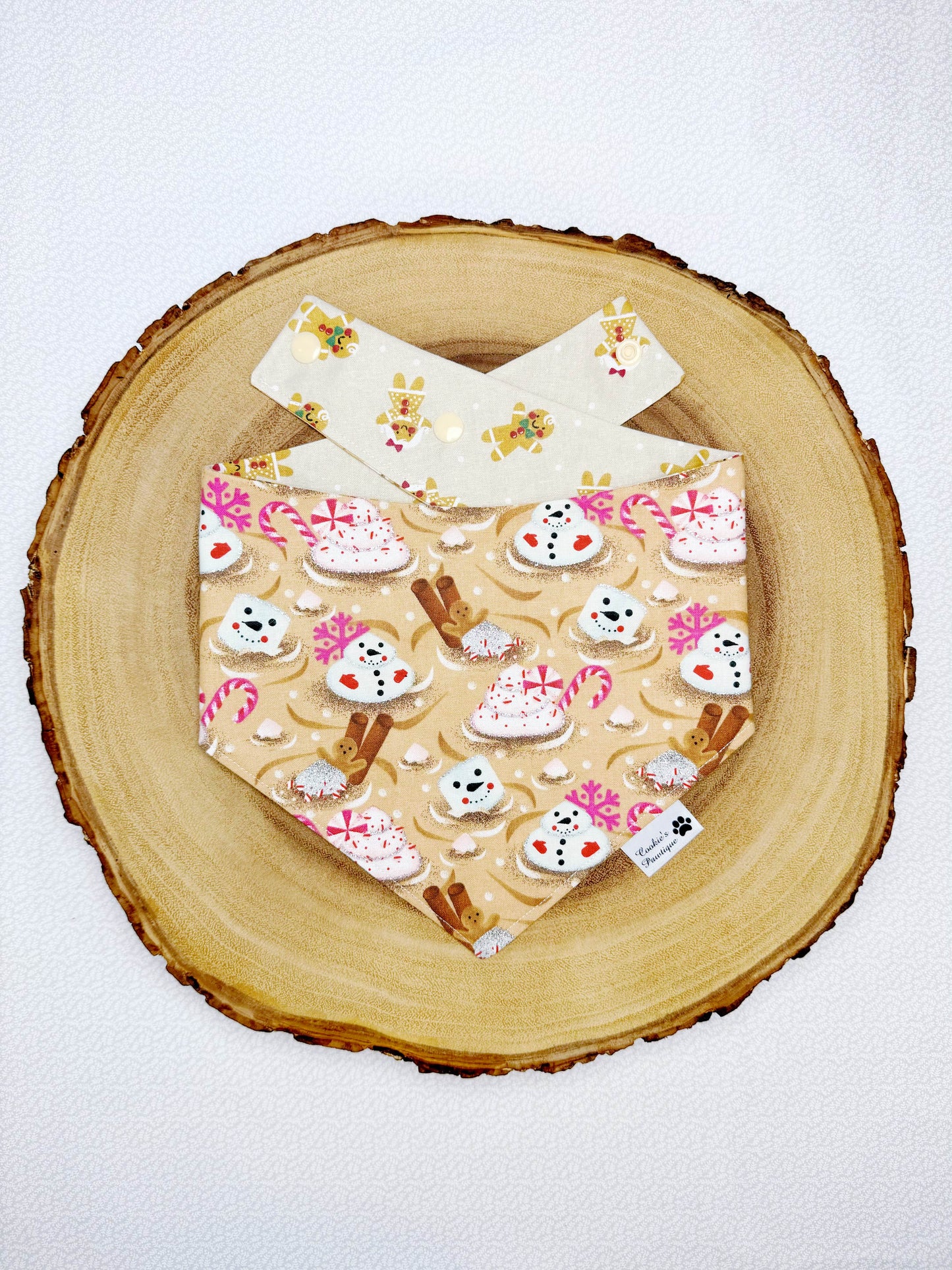 Marshmallows And Gingerbread Bandana