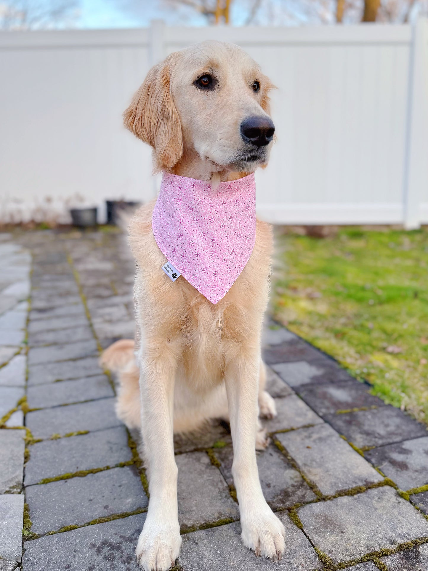 Watercolor Floral Bandana