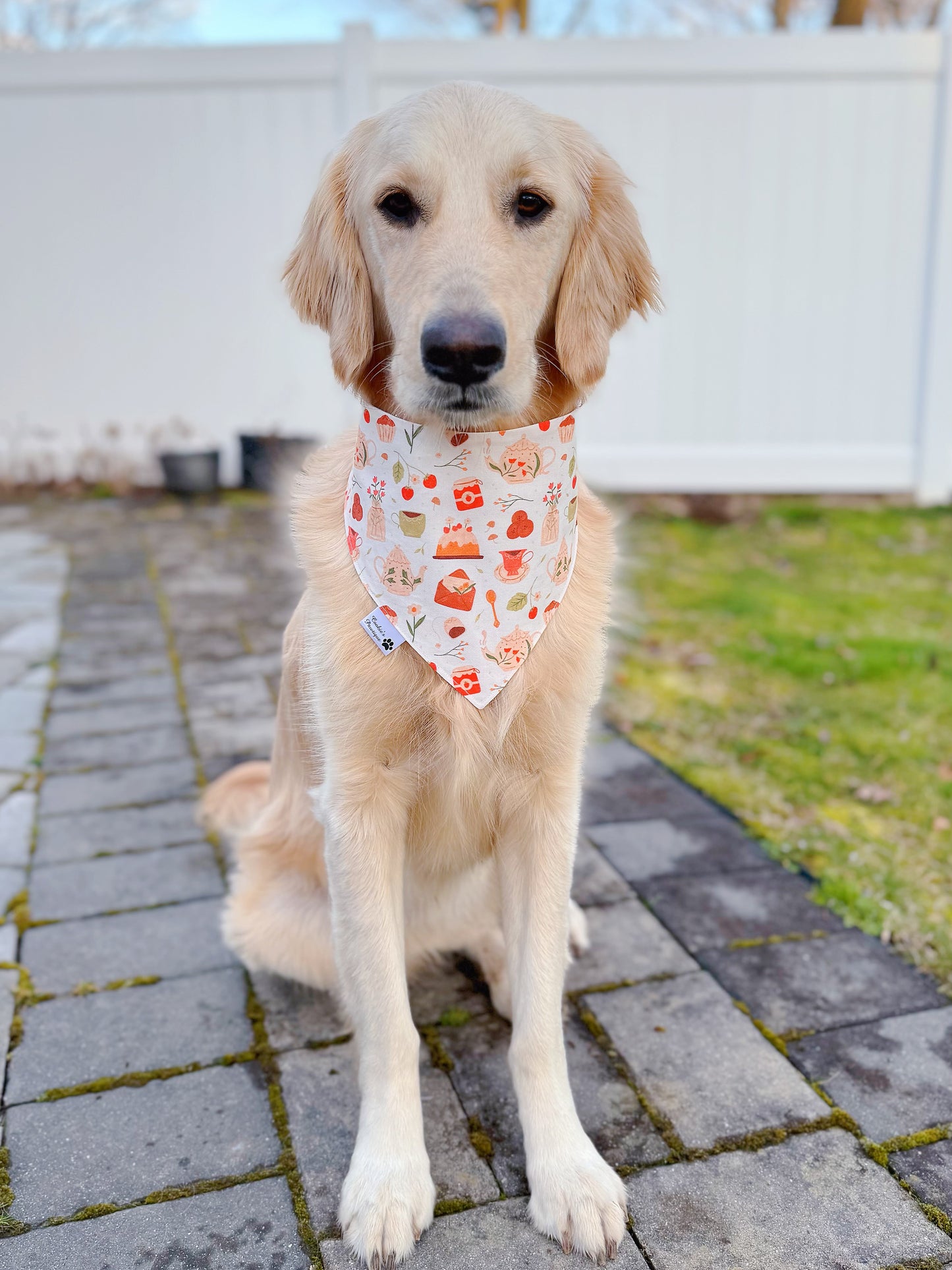 Hello Spring And Afternoon Tea Bandana