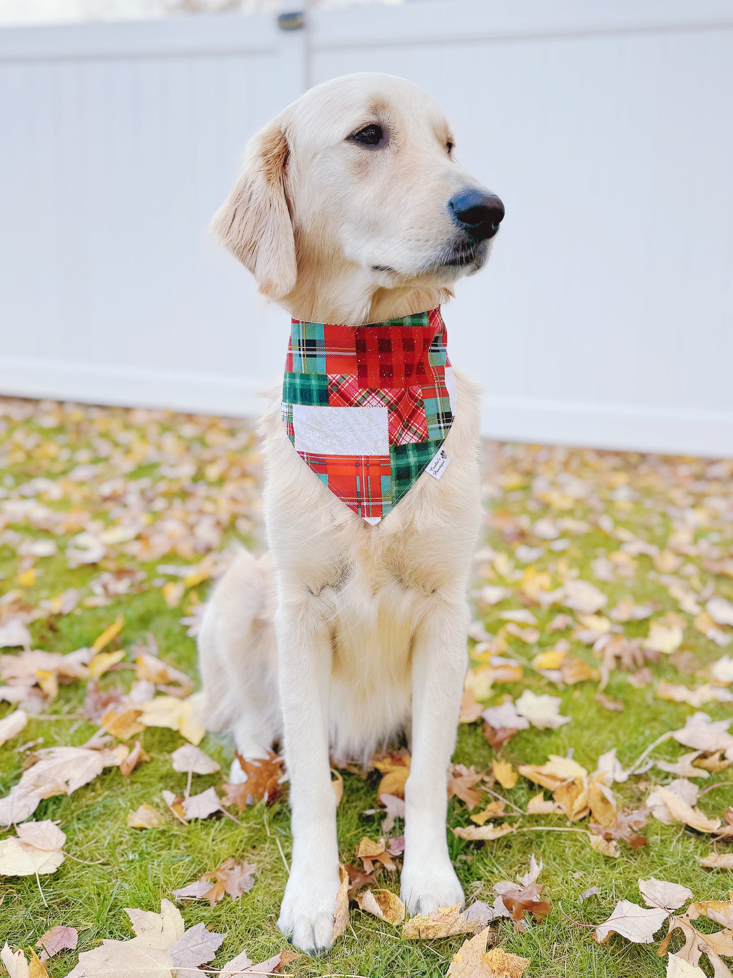 Christmas Patchwork Bandana