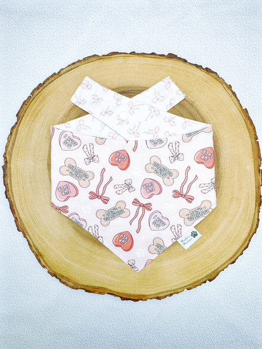 Mom’s Valentine Bandana - Red